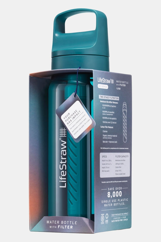 Lifestraw Go 2.0 1L Drinkfles met Waterfilter