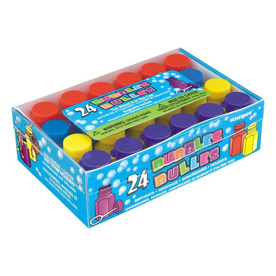 Bubble Bottles 17ml 24 Pack