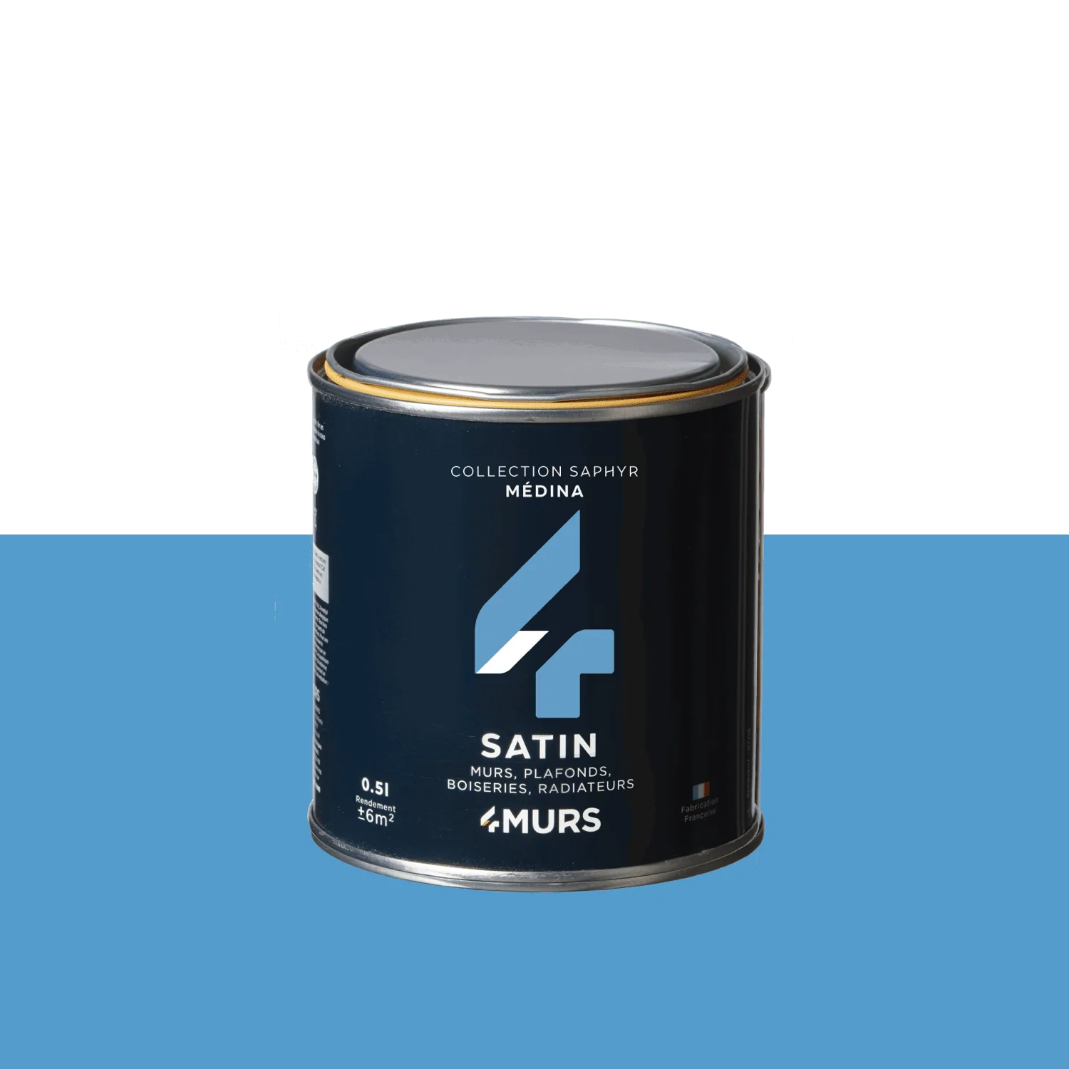 Saphyr Peinture Finition Peinture médina Satiné 0,5 L