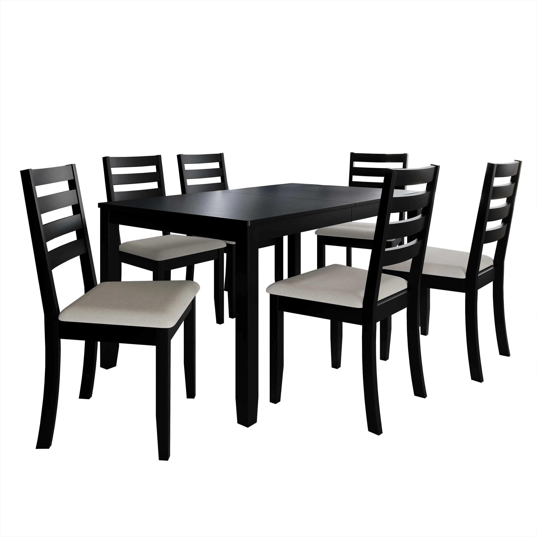 CraftPorch Simple Timeless 7-piece Wooden Dining Set