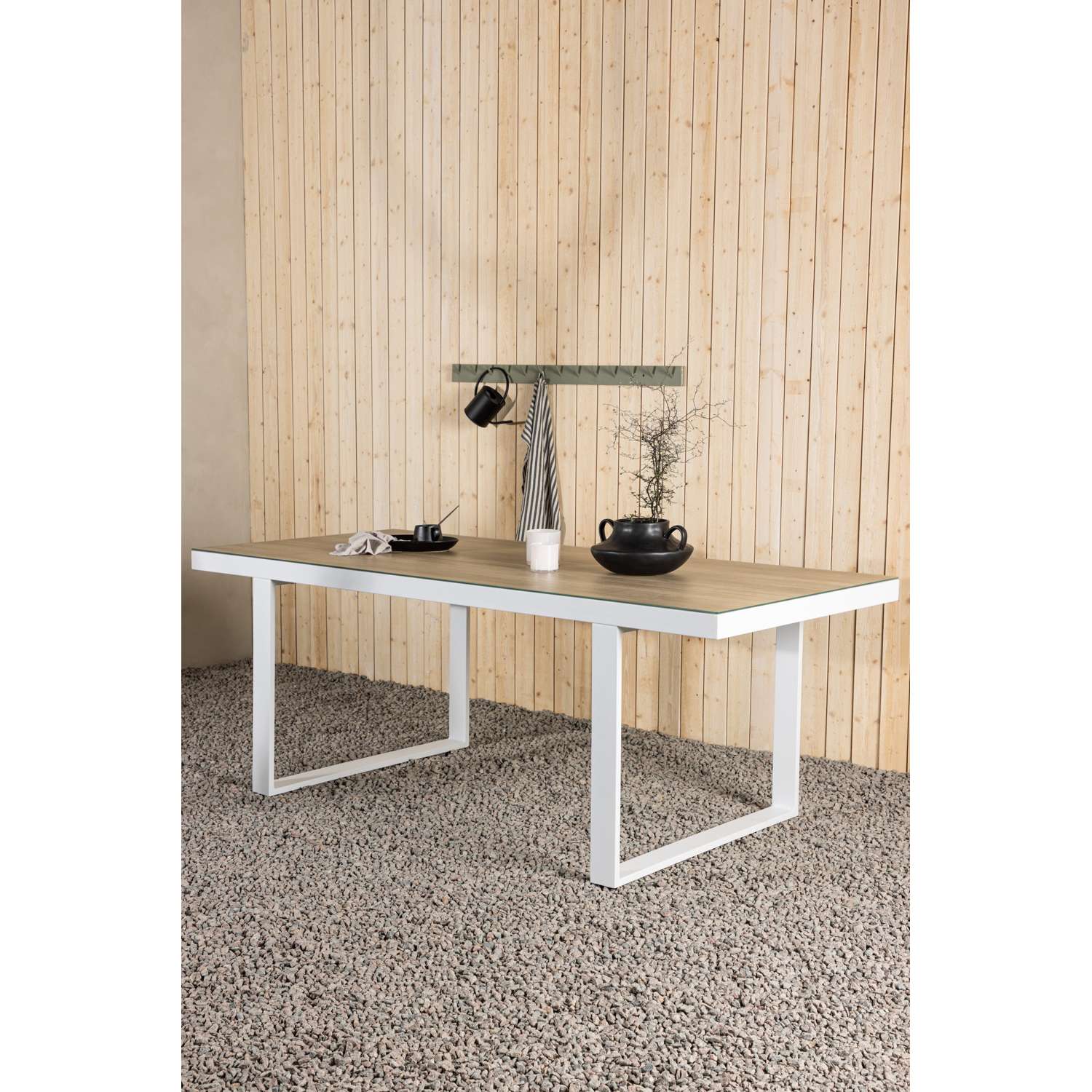 Venture Home Merlo Rechthoekige eettafel 75 x 200 x 90 - Wit