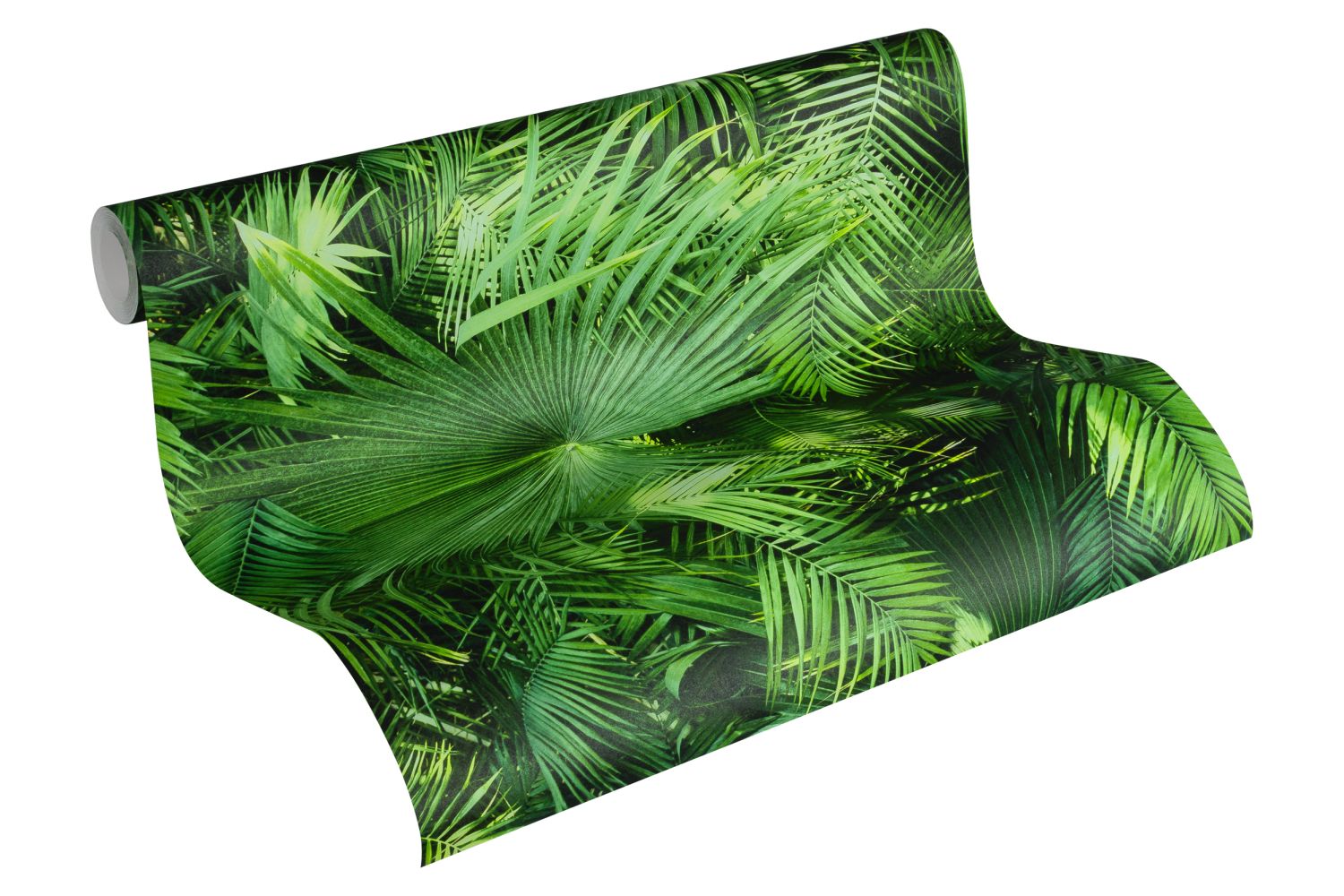 A.S. Création behang tropische bladeren groen - 53 cm x 10.05 m - AS-362001