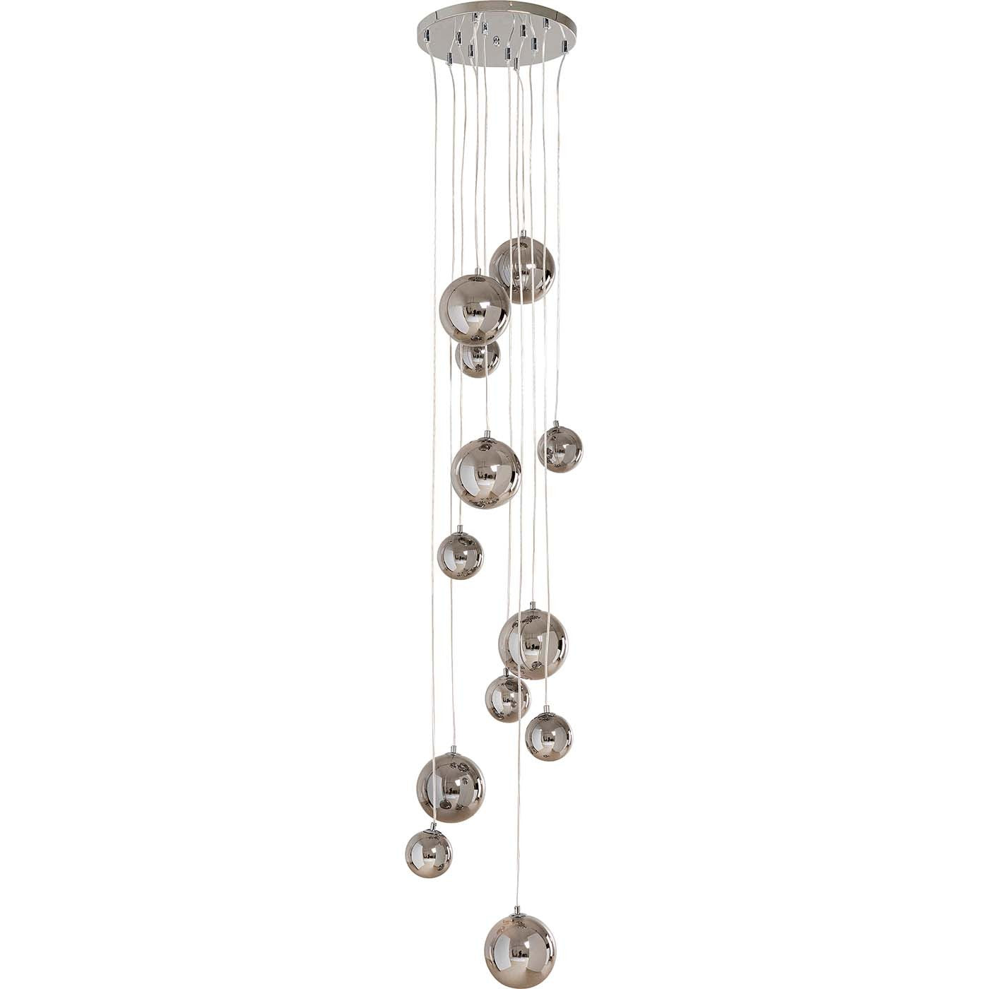 Kare Design Hanglamp Symphony chroom