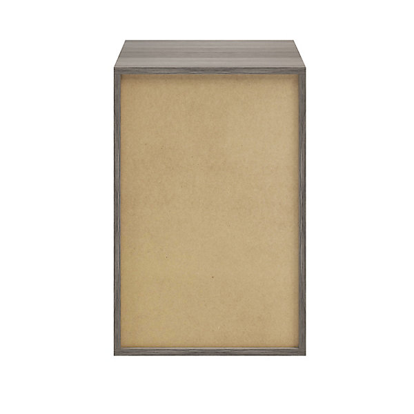 Caisson effet chêne grisé GoodHome Atomia H. 75 x L. 50 x P. 45 cm