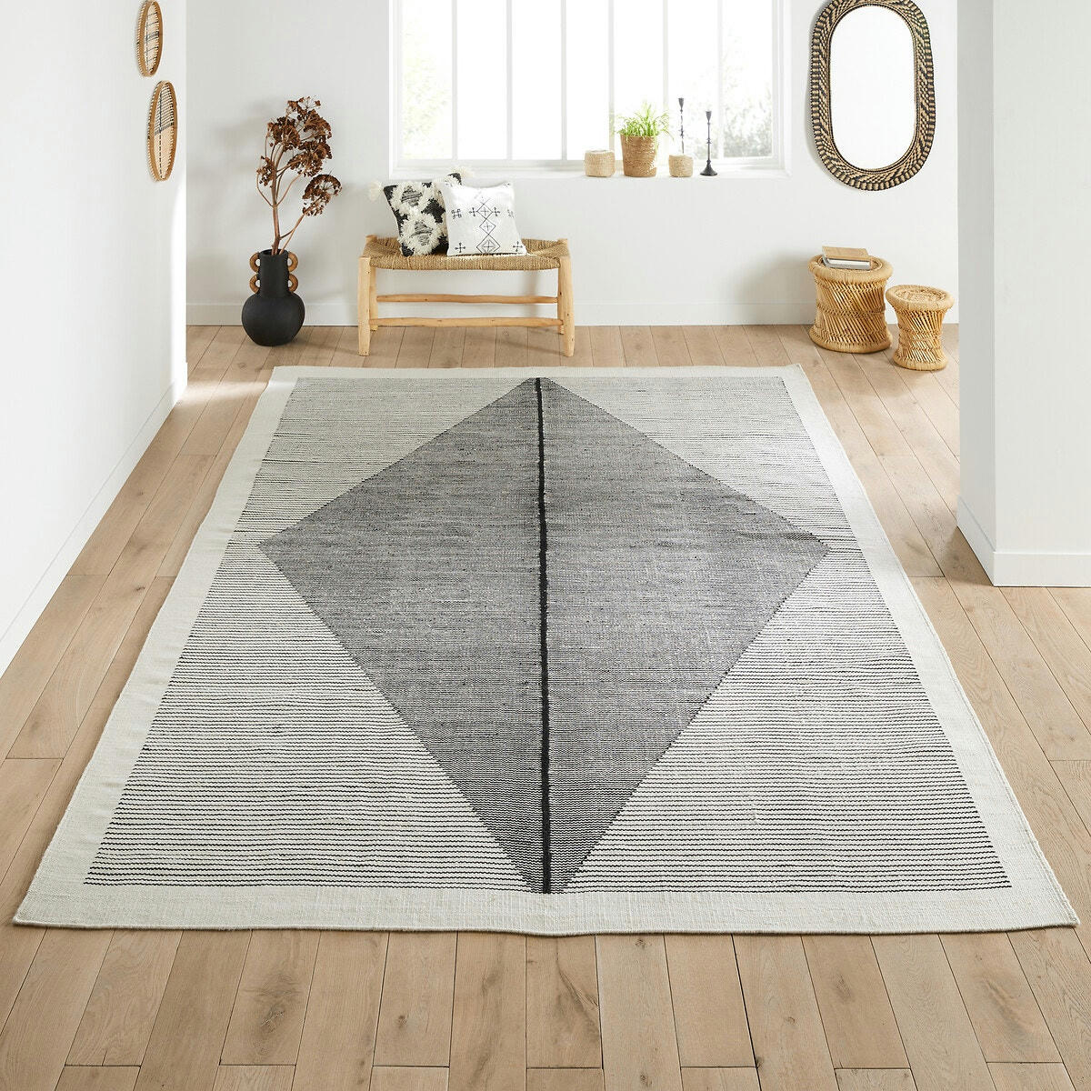 Tapis indoor/outdoor XL polyester recyclé, Logda