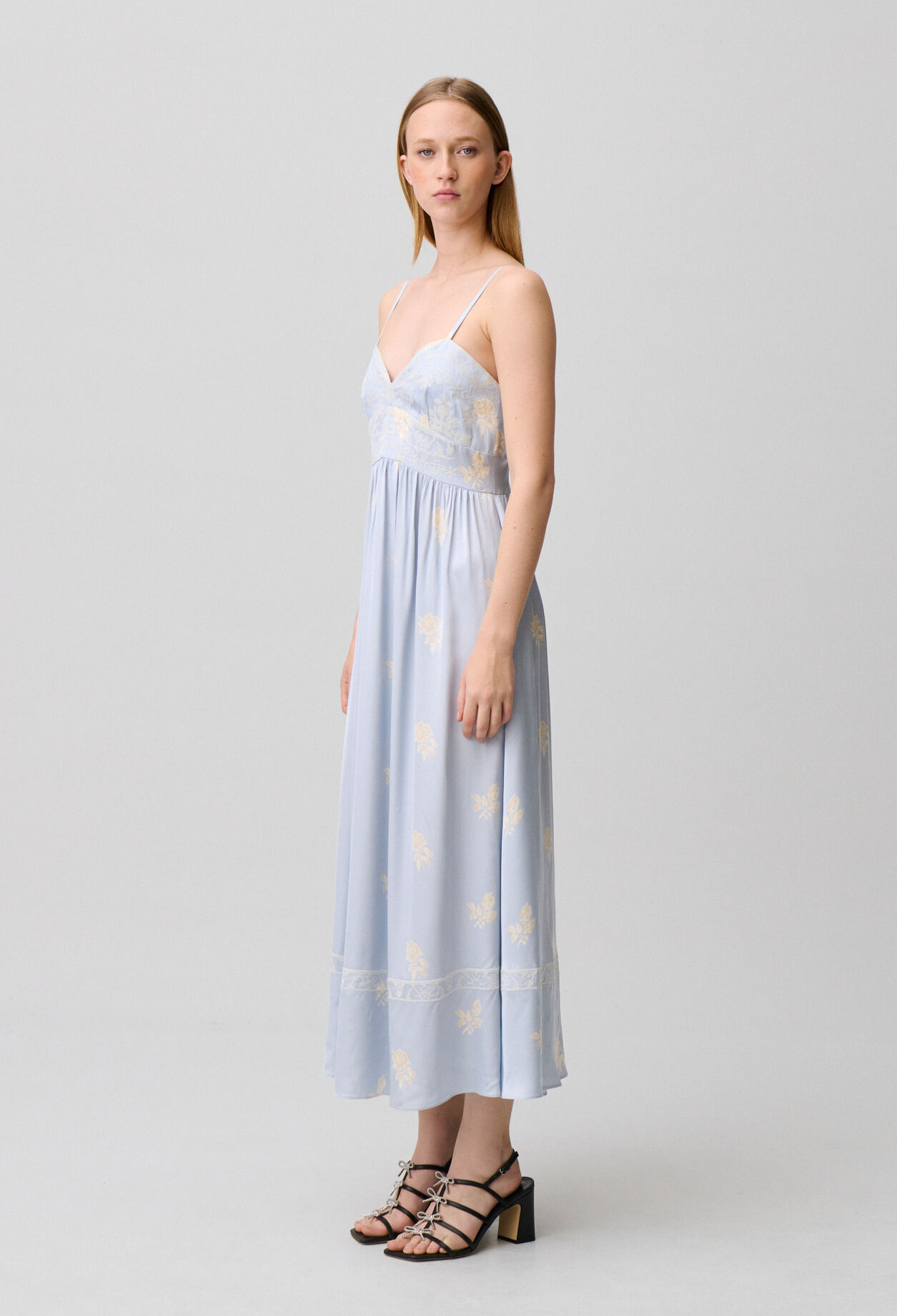 Robe à bretelles fluide