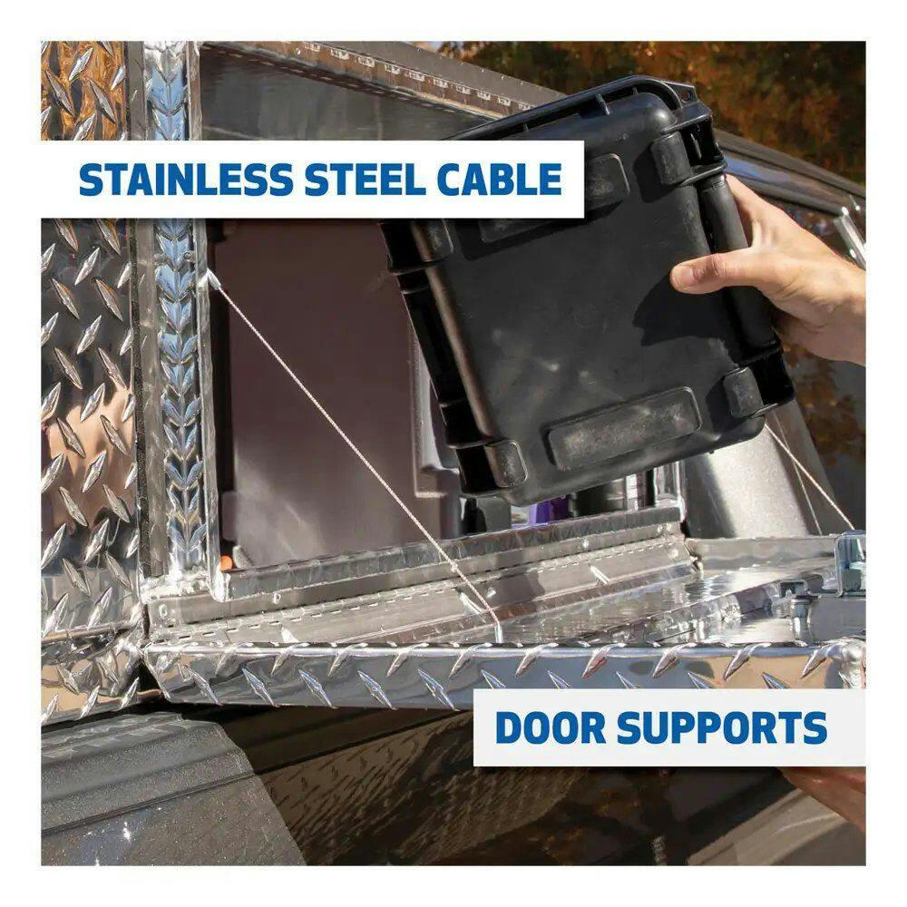 UWS TBUB-60 Aluminum Single-Door Under Body Tool Box, 60-in