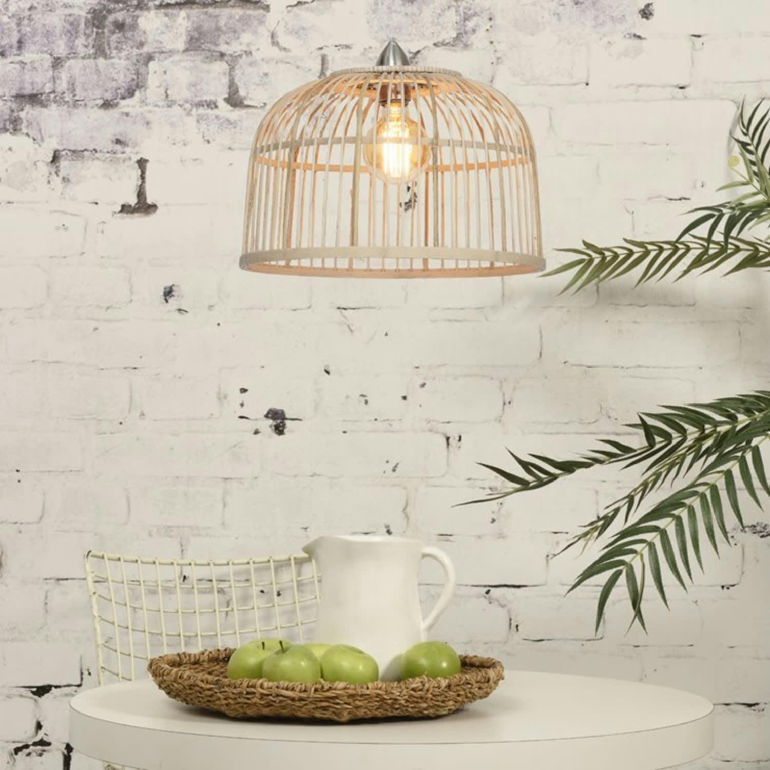 BORNEO - Suspension bambou naturel D40cm