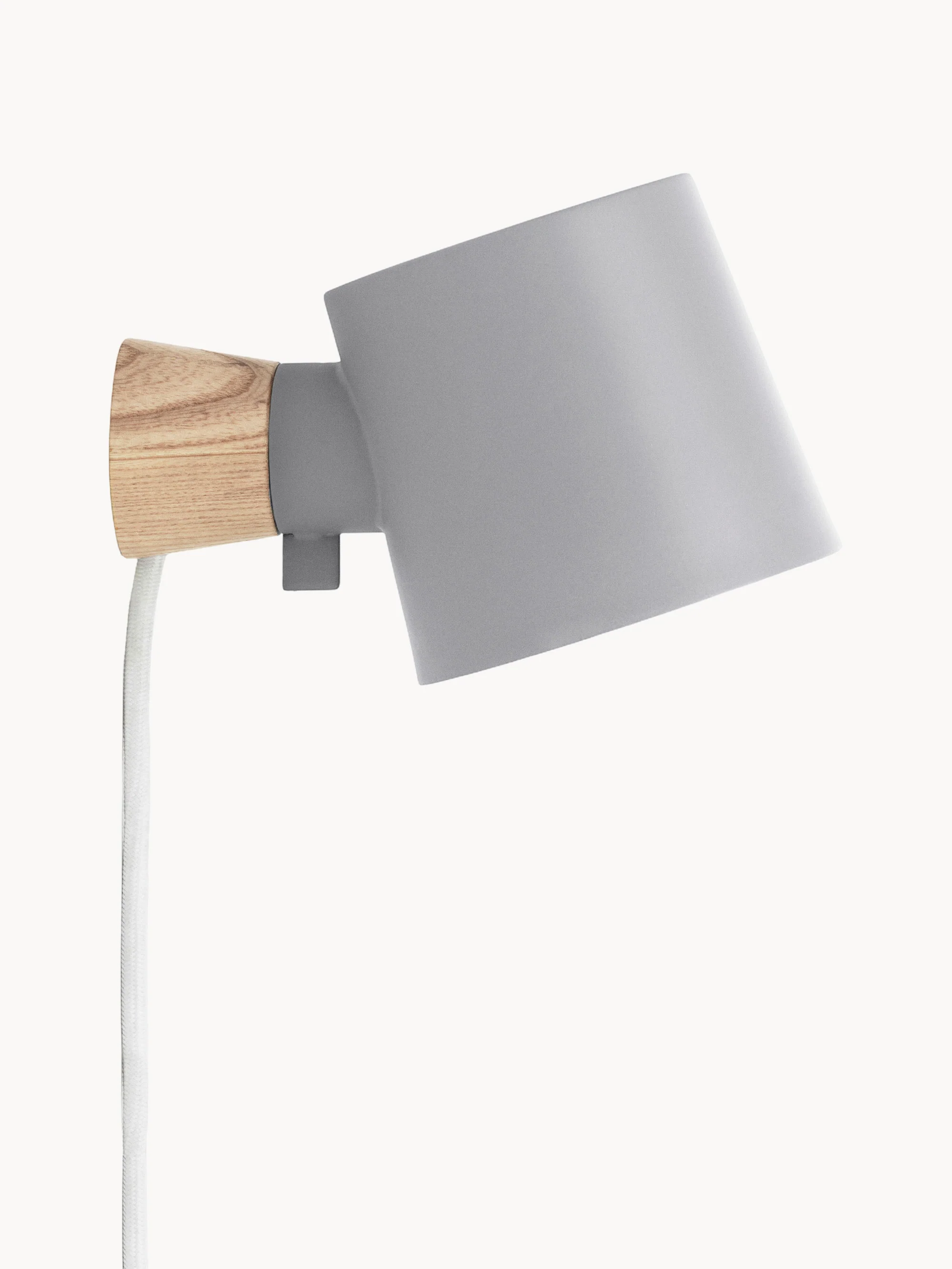 Wandleuchte Rise mit Stecker