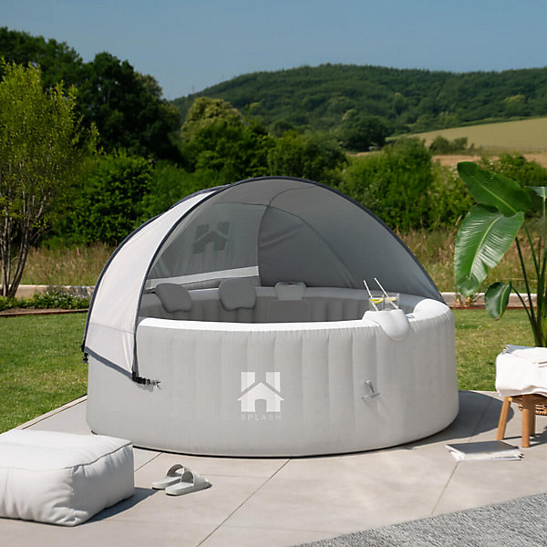 Jacuzzi gonflable Splash Gris 4 pcs.