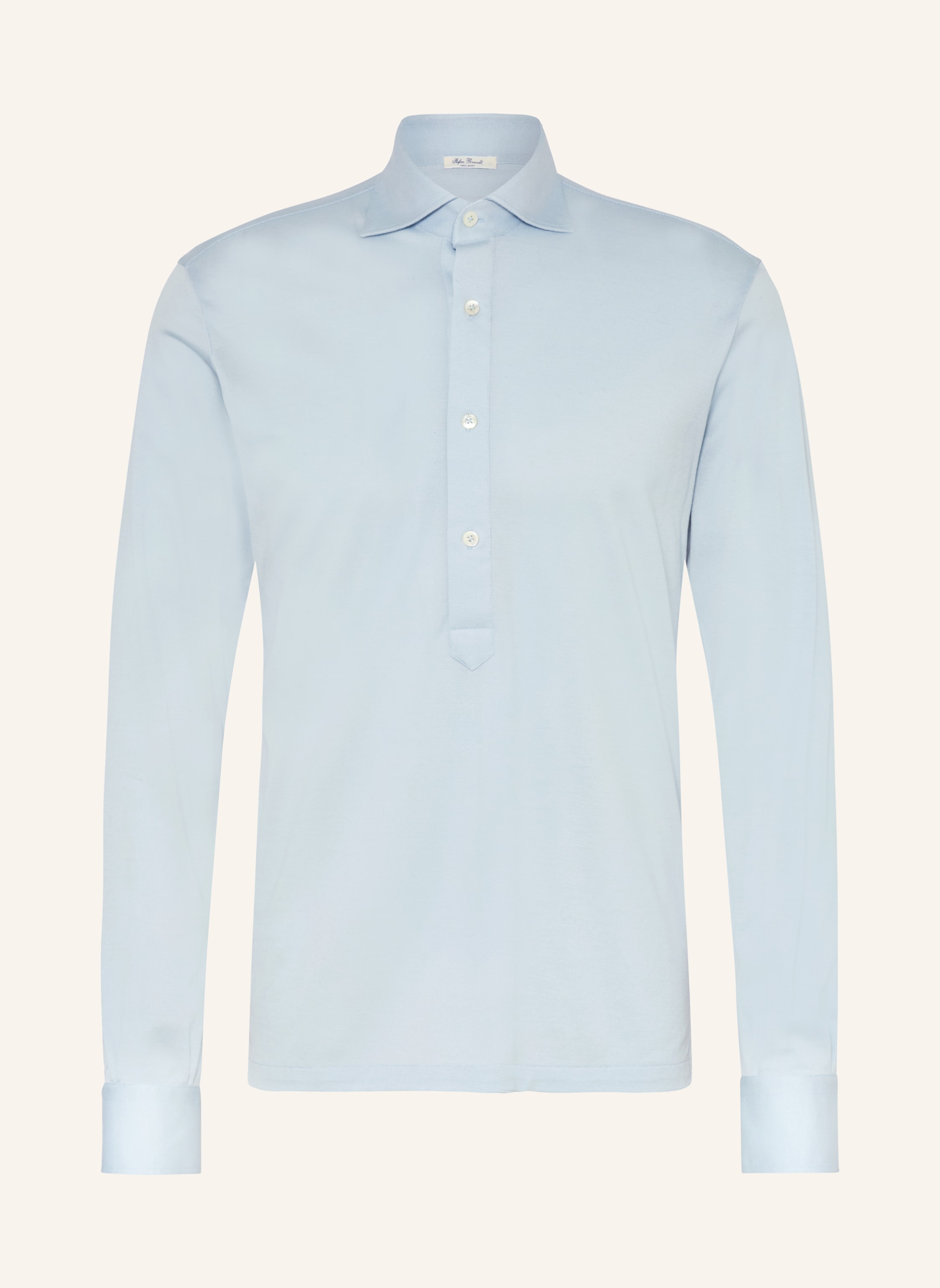 Stefan Brandt Piqué-Hemd LUCIEL Regular Fit