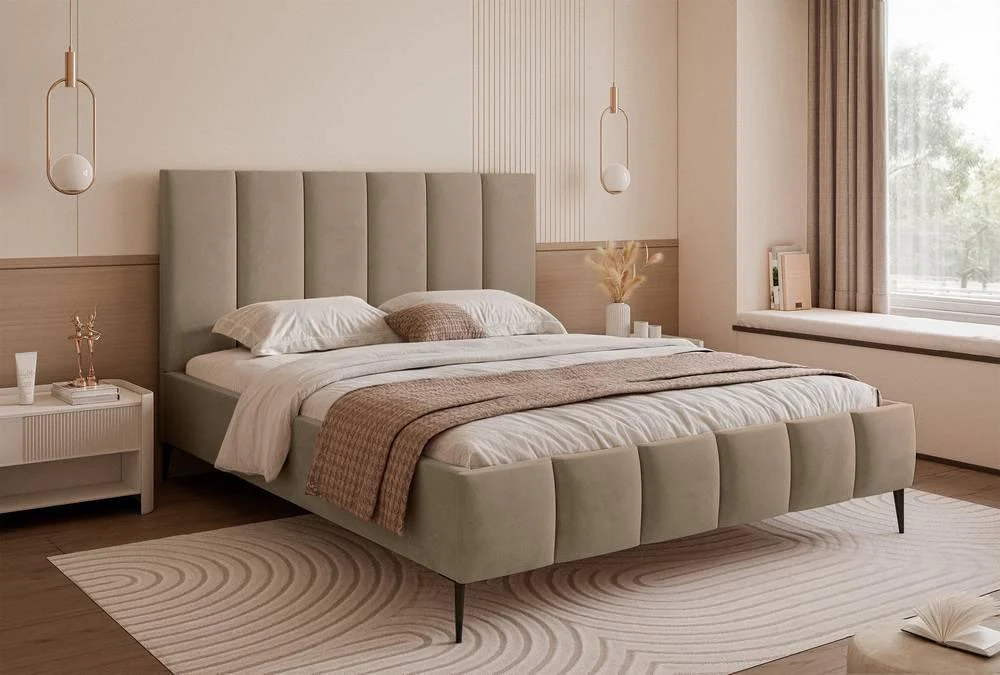 Bedframe Quinn 140x200 met opbergruimte