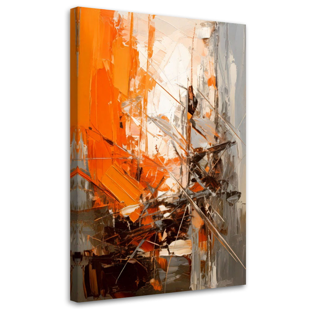 Feeby Obraz nowoczesny, Abstrakcja Geometria Nowoczesna 40x60