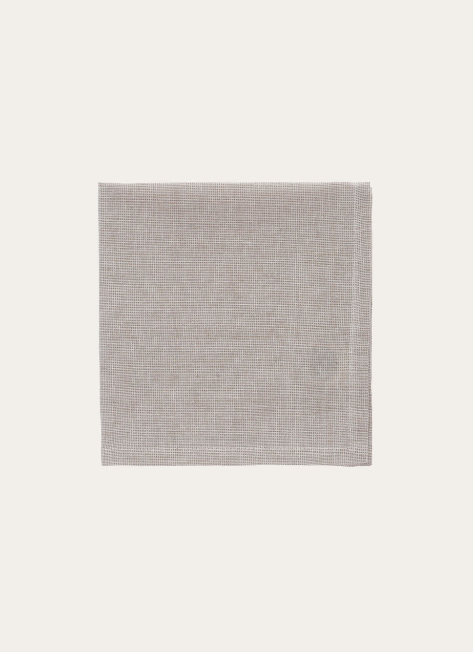 LOT DE 2 SERVIETTES DE TABLE TEXTURÉES BEIGE