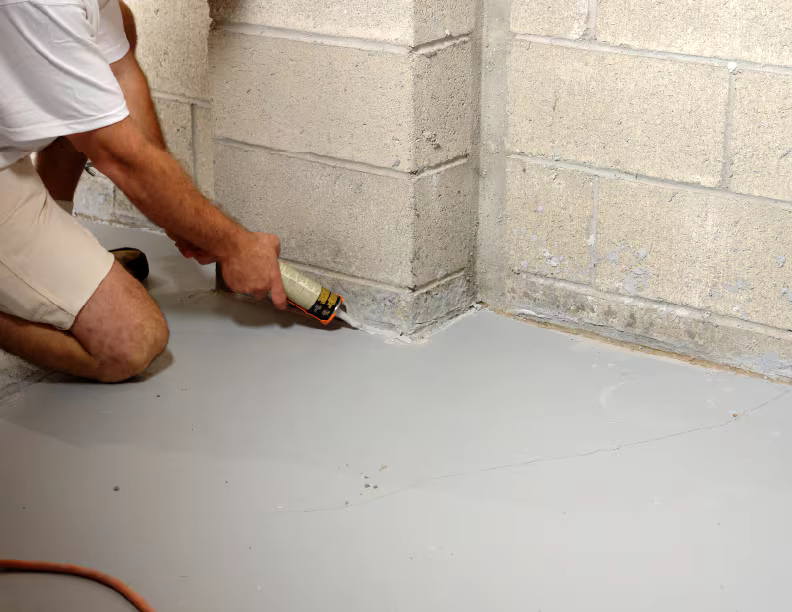 Zinsser WaterTite Polyurethane Sealant For Concrete & Masonry, Waterproof, Grey, 298-mL