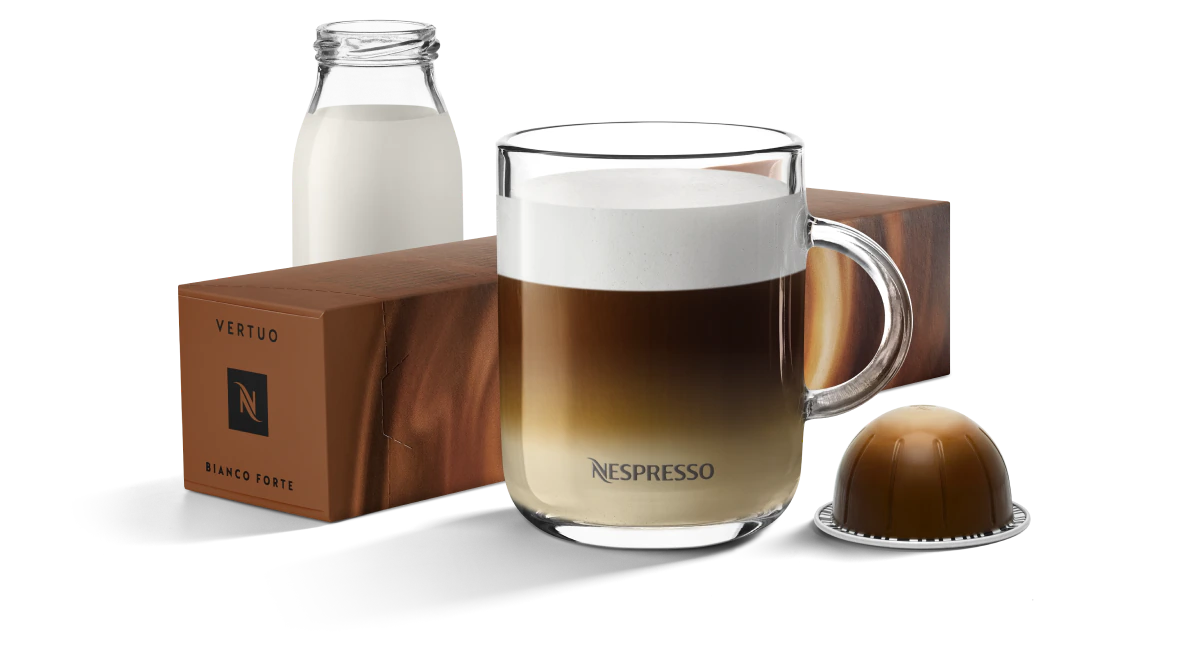 Bianco Forte Capsules - Coffee for Milk Recipes - Nespresso
