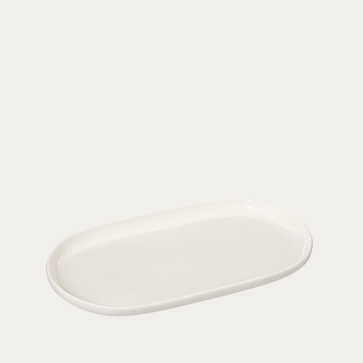 Talerz NORA biały 30x17,6x2,6 cm
