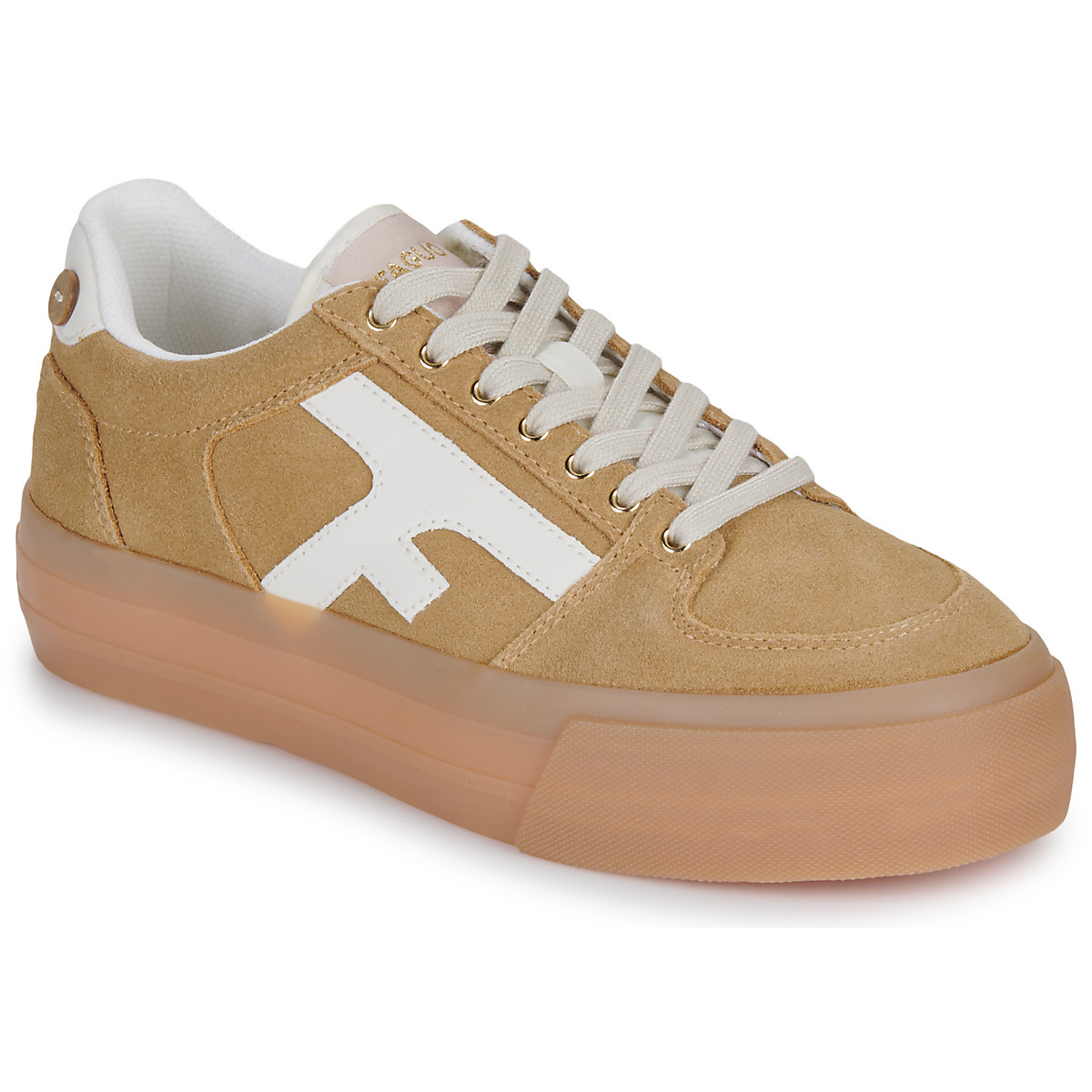 Faguo - WALNUT PLATFORM TENNIS - Camel