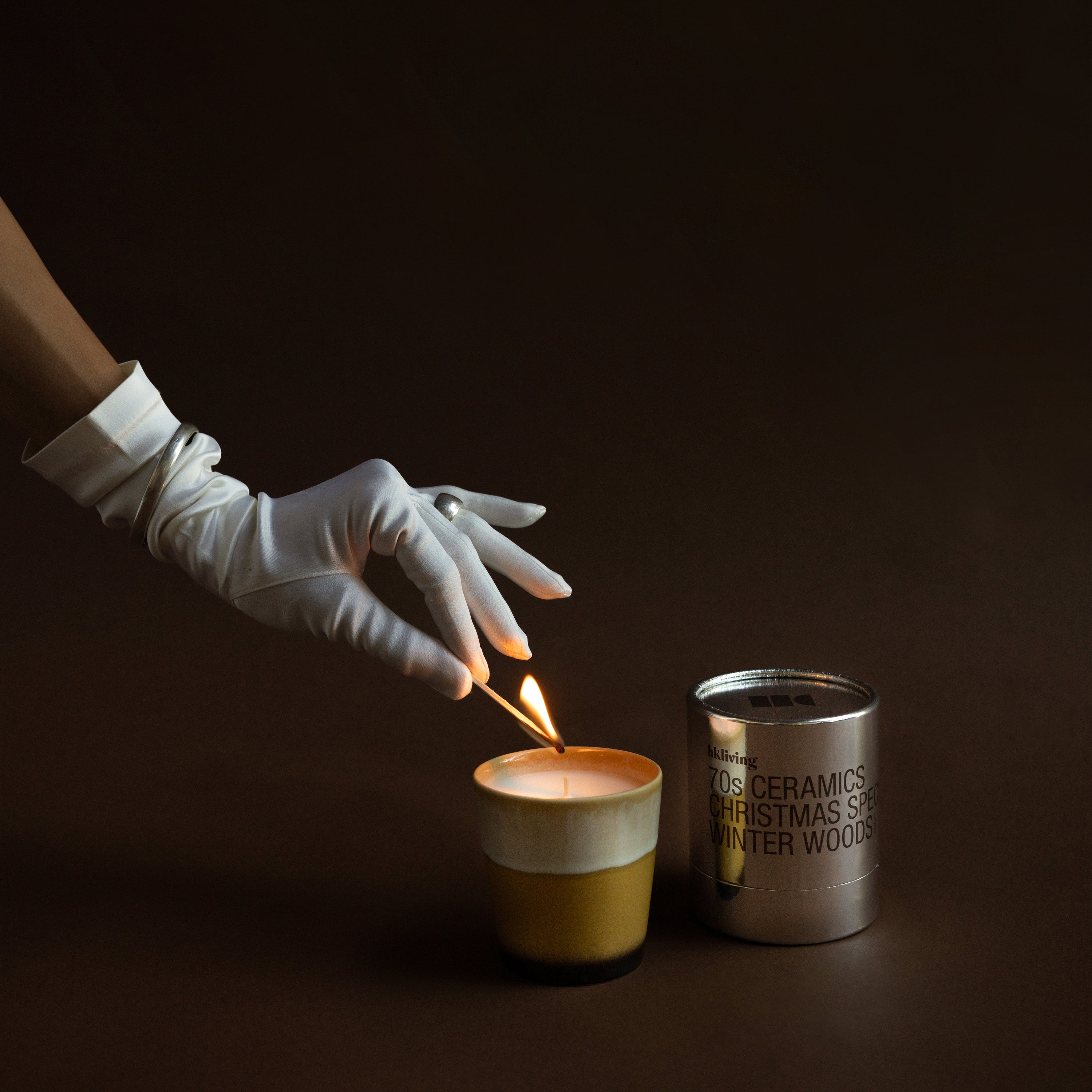 HKliving 70's Christmas Special Geurkaars - Winter Woods