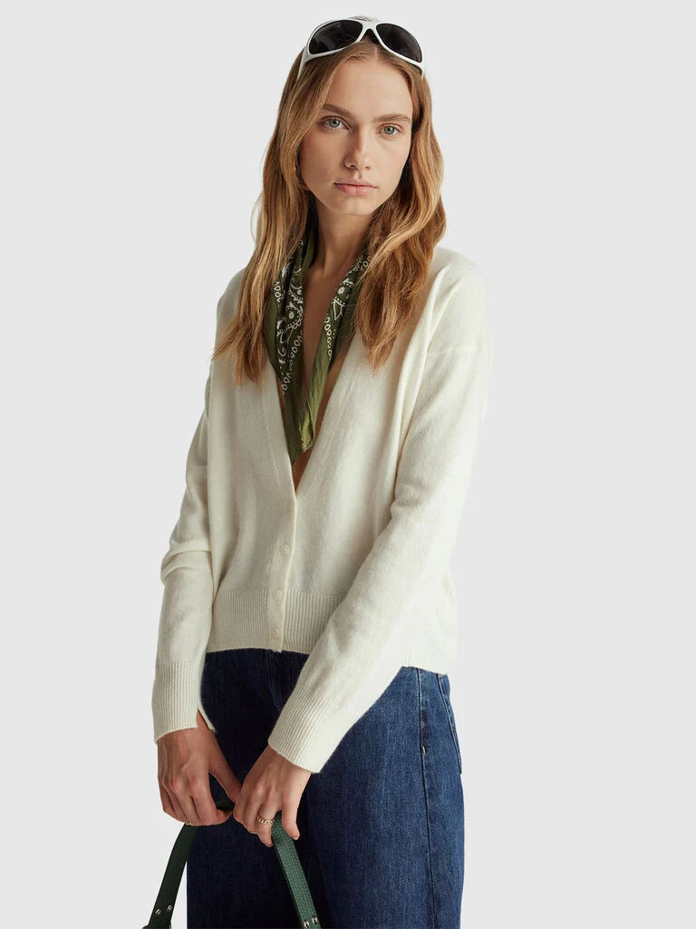 Cashmere blend cardigan