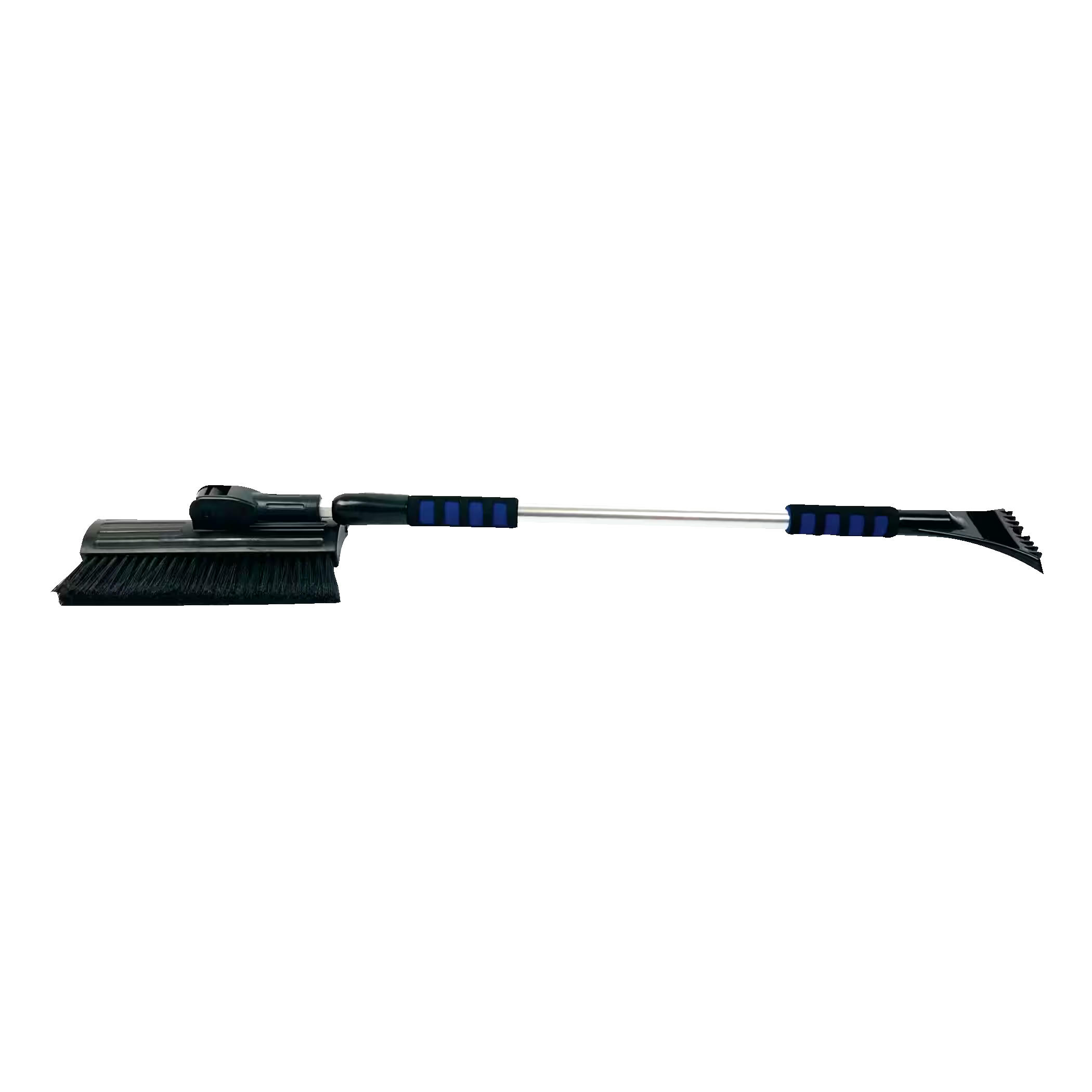 Certified Telescopic 3-in-1 Snow Brush with Ice Scraper & Squeegee, 61-in
