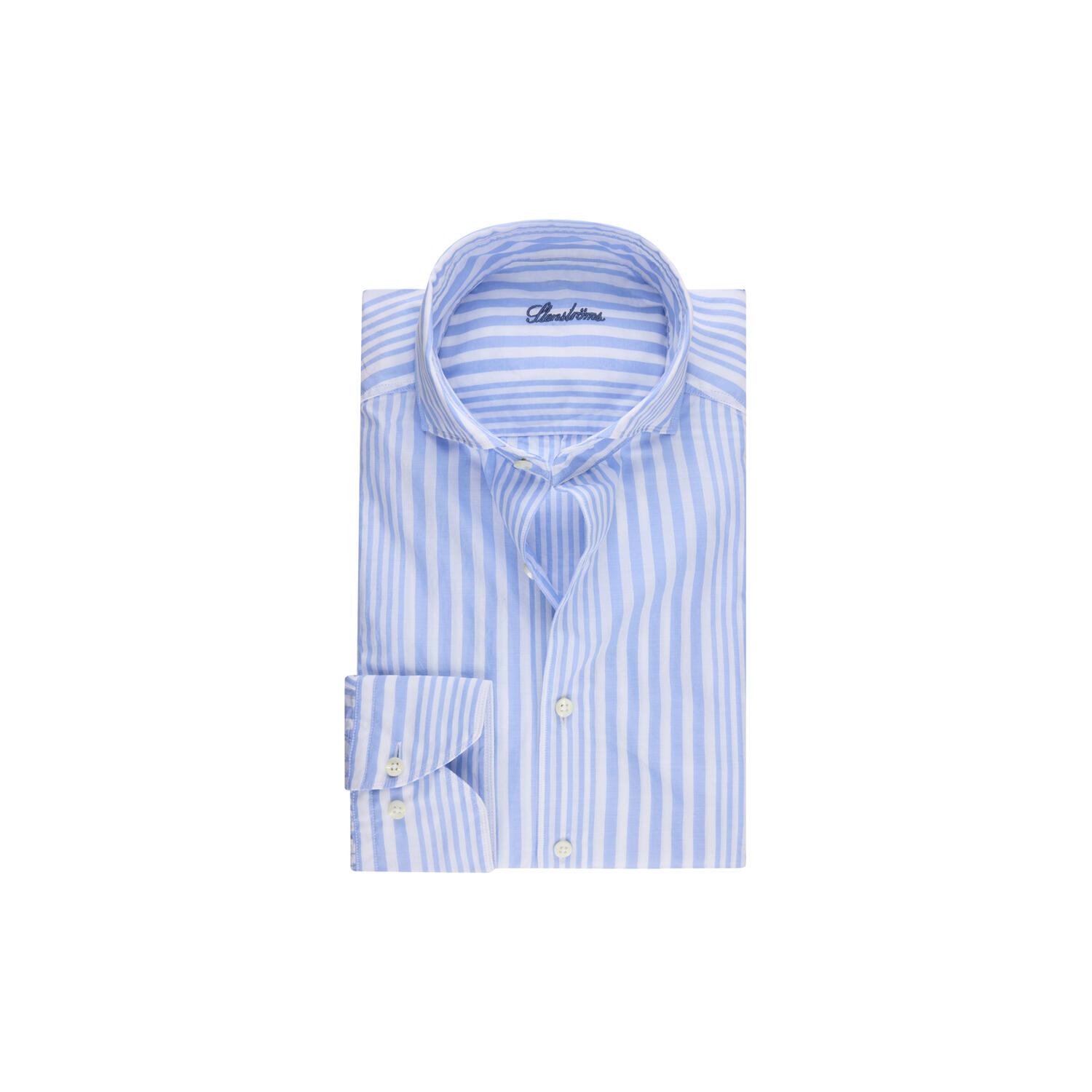 Regular C28 RC cuff Casual, light blue stripe