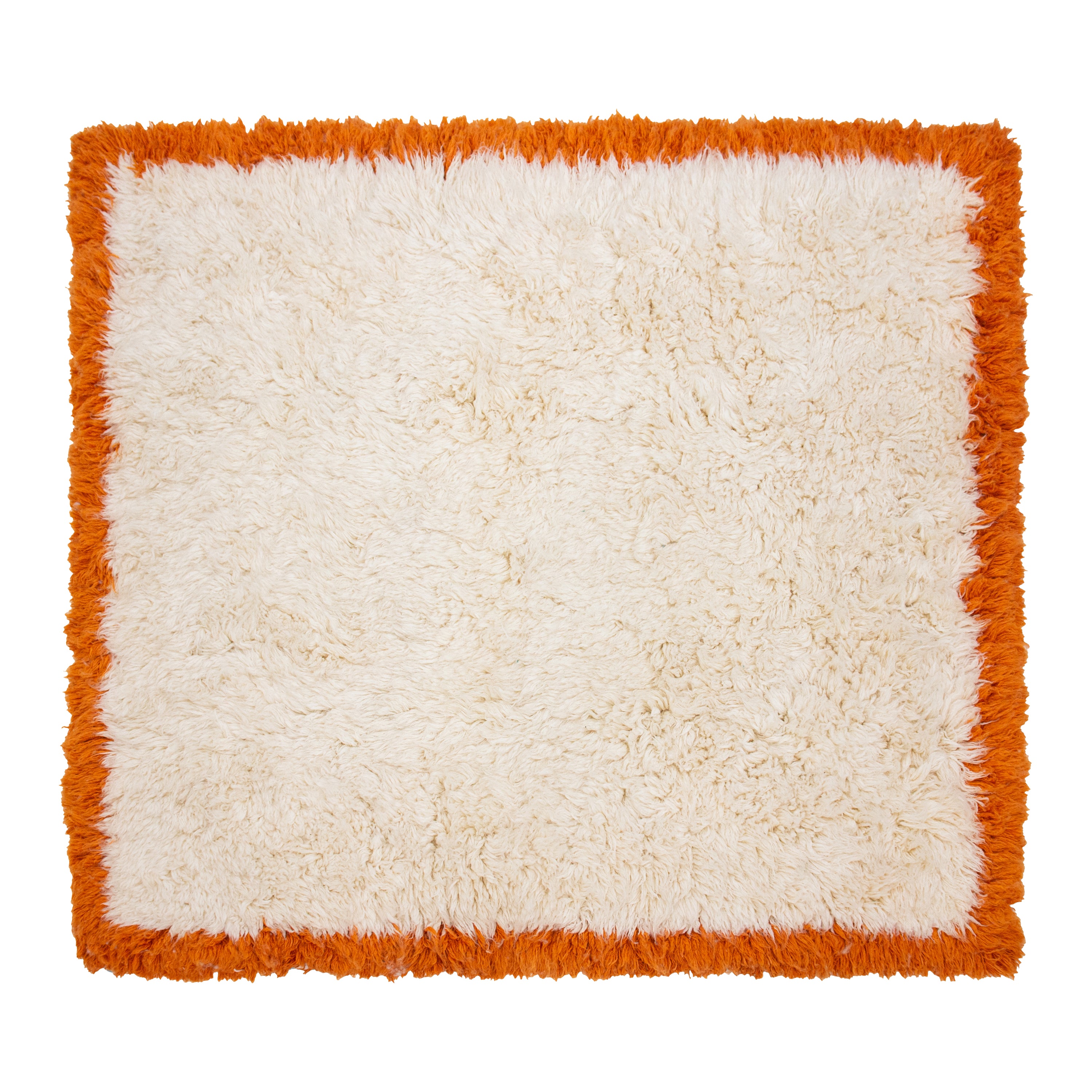 HKliving Fluffy Vloerkleed 250 x 250 cm - Crème