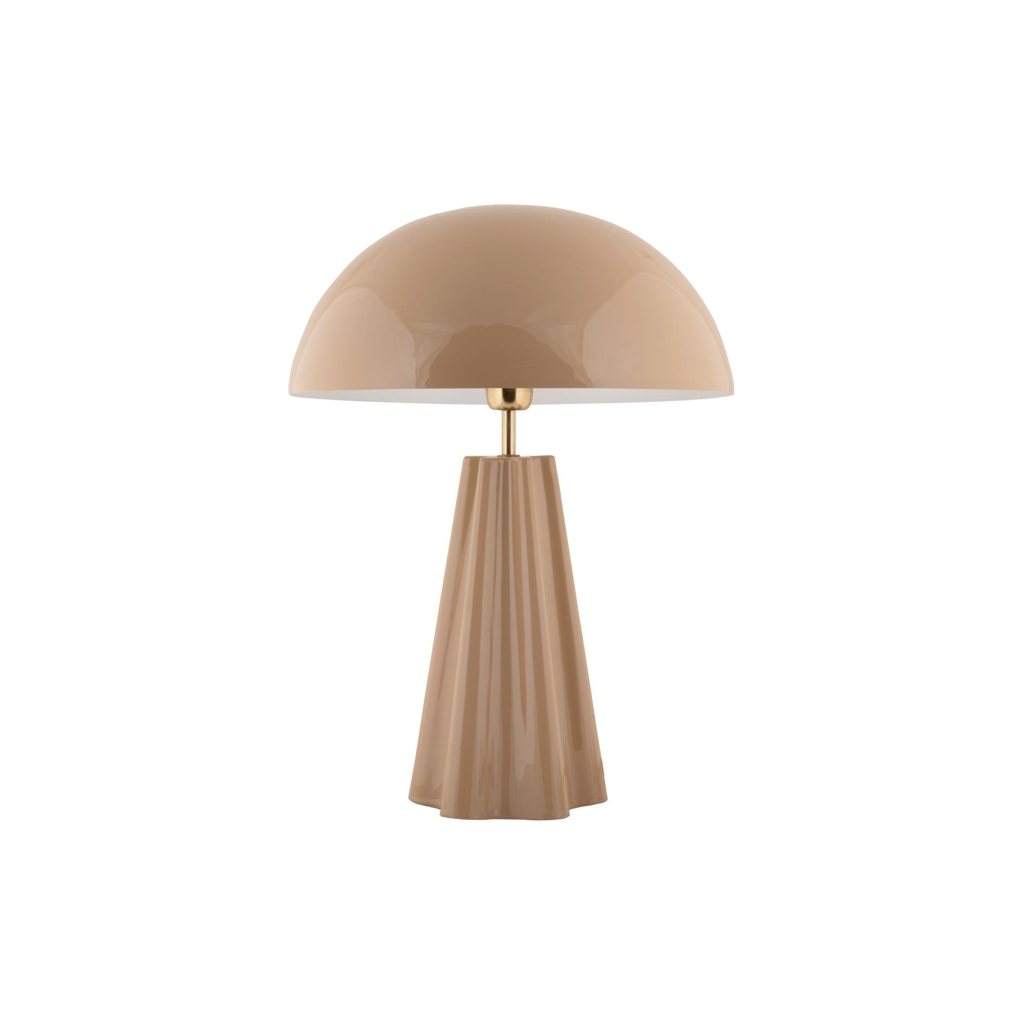Leitmotiv tafellamp Amplio XL - bruin - 30x30x56cm - Paddenstoellamp
