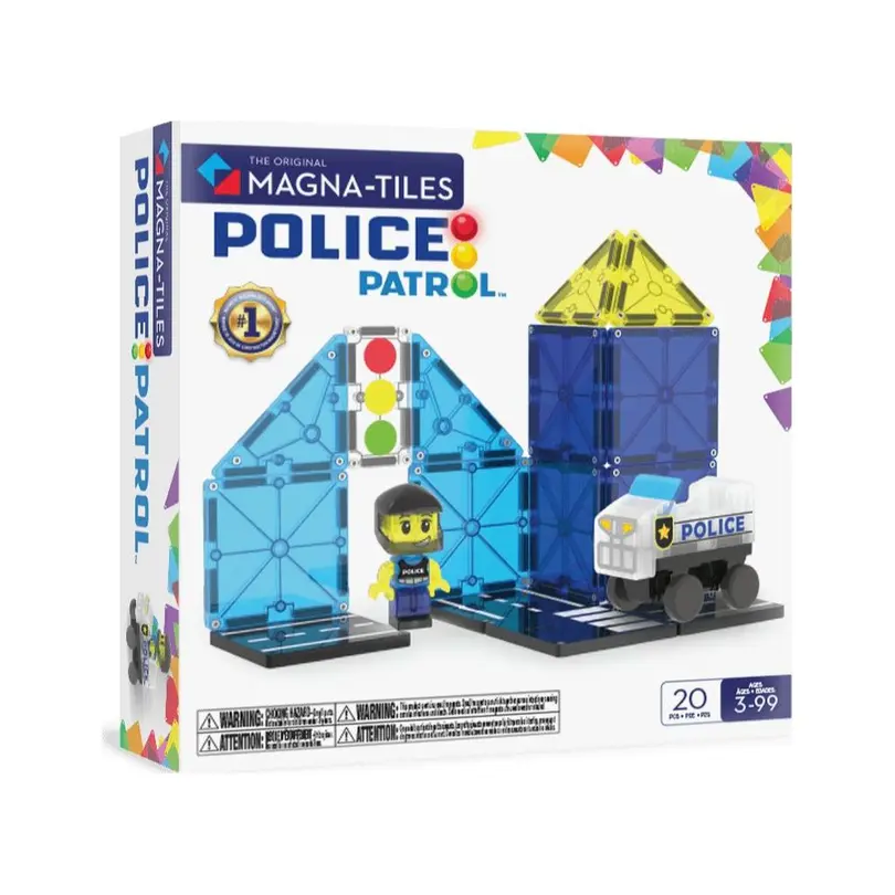 Spielset 20-teilig Police Patrol