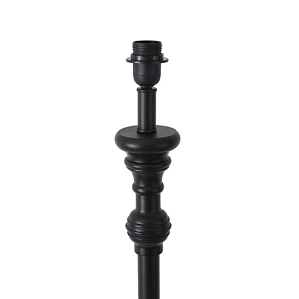 Lampadaire classique noir sans abat-jour - Classico