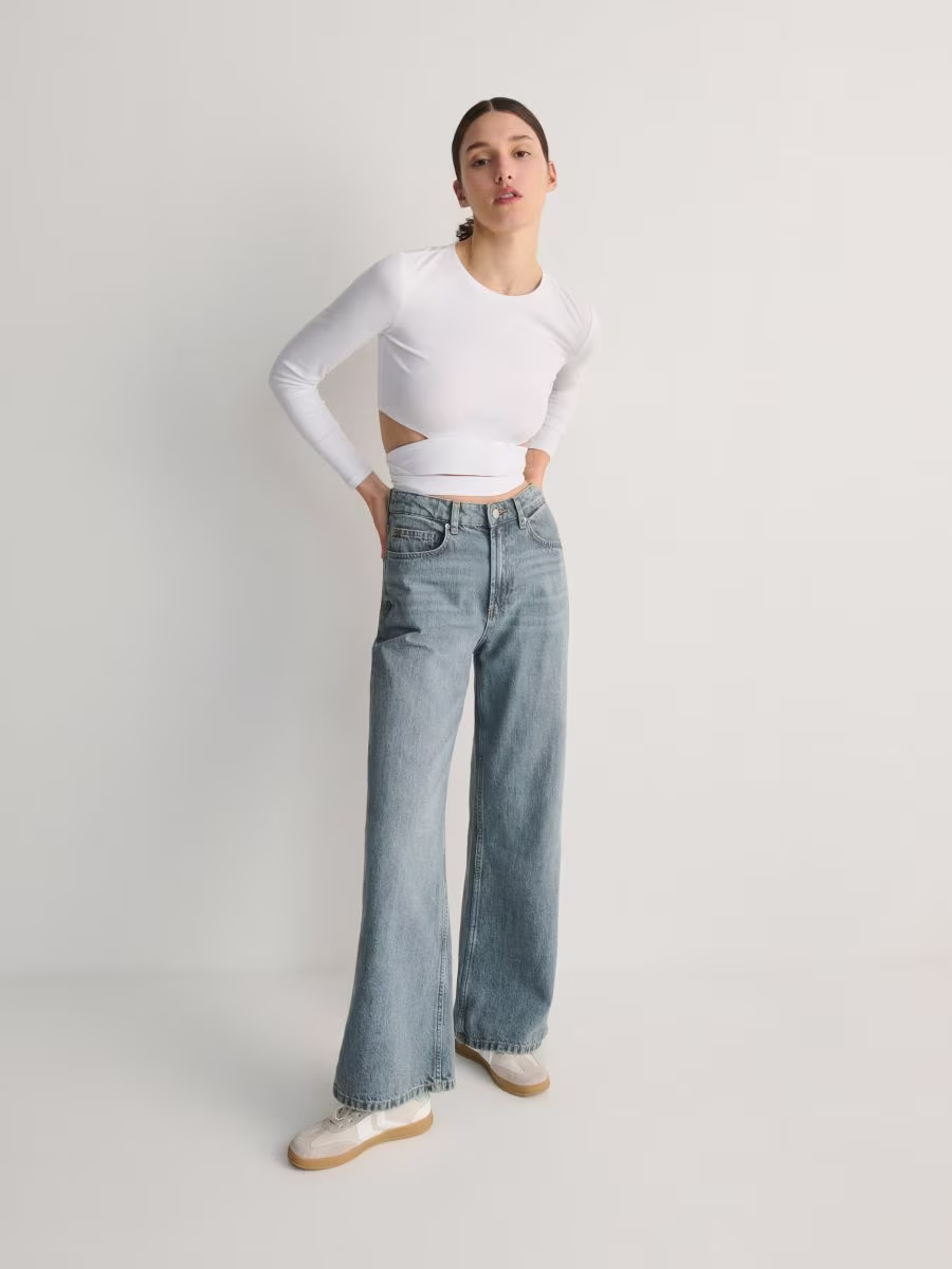Blouse Tied At The Waist