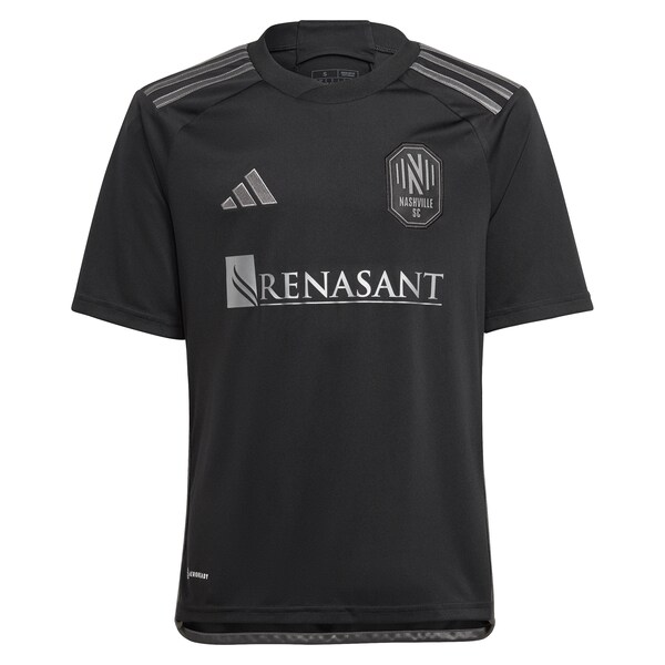 Hany Mukhtar Nashville SC adidas Youth 2024 Man In Black Kit Replica Player Jersey - Black