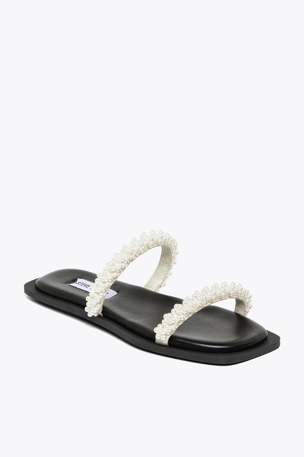 STEVE MADDEN Sinne Flat Sandal White' Flats