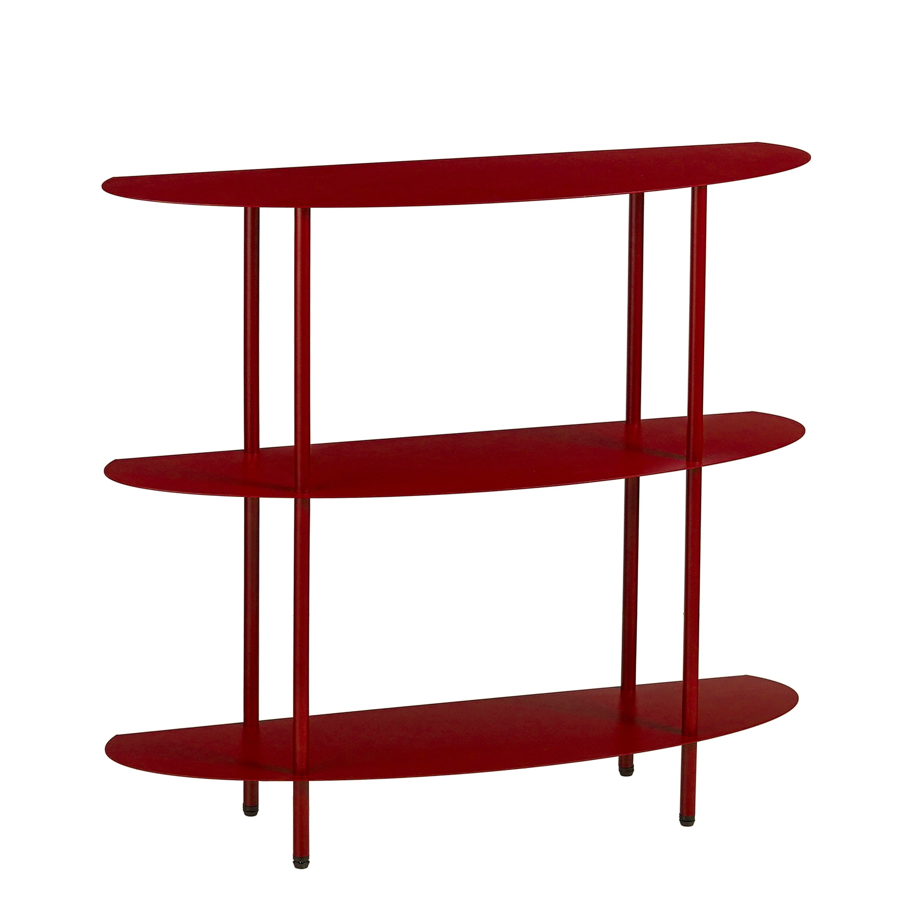Mica Decorations Wandrek – Opbergrek en Metalen Wandrek voor Decoratie Woonkamer – Geschikt voor Planten en Accessoires – Stevig Rek van IJzer – 90 x