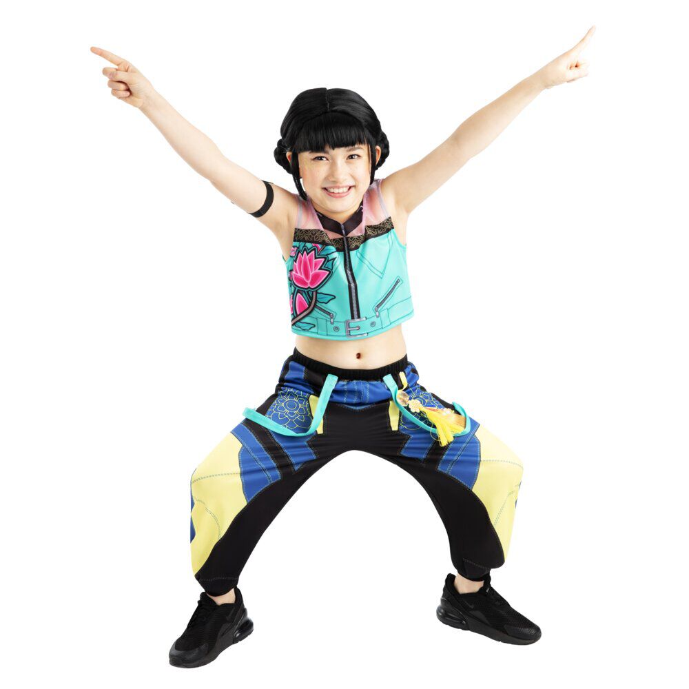 Déguisement enfant fille KPOP Zoey bleu 11/13ans