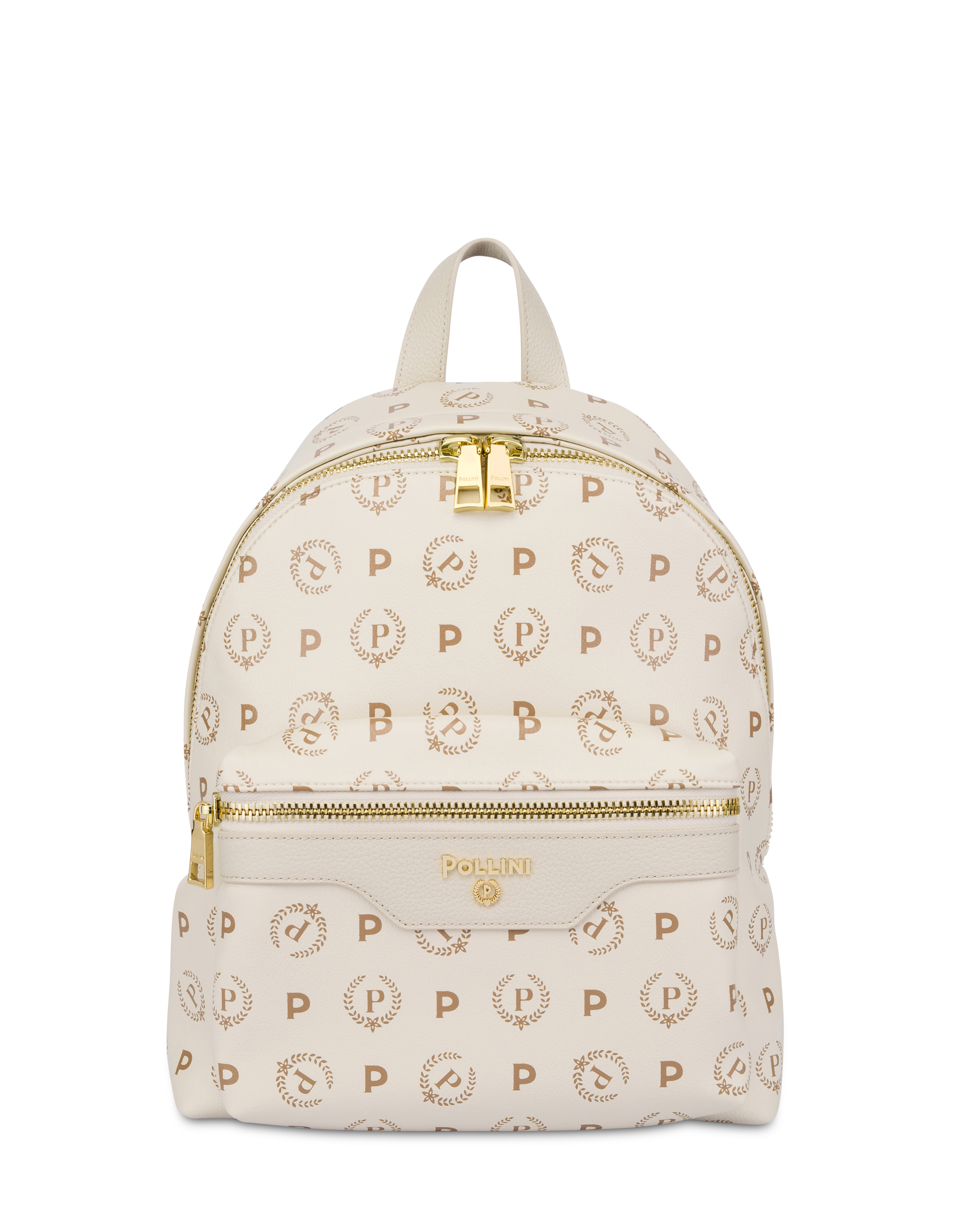 Zaino In Heritage Logo Avorio/avorio