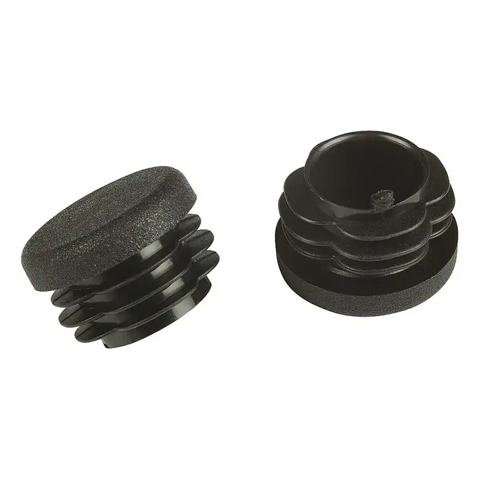 MØBELKNOTTER STABILIT SVART 25MM 4STK