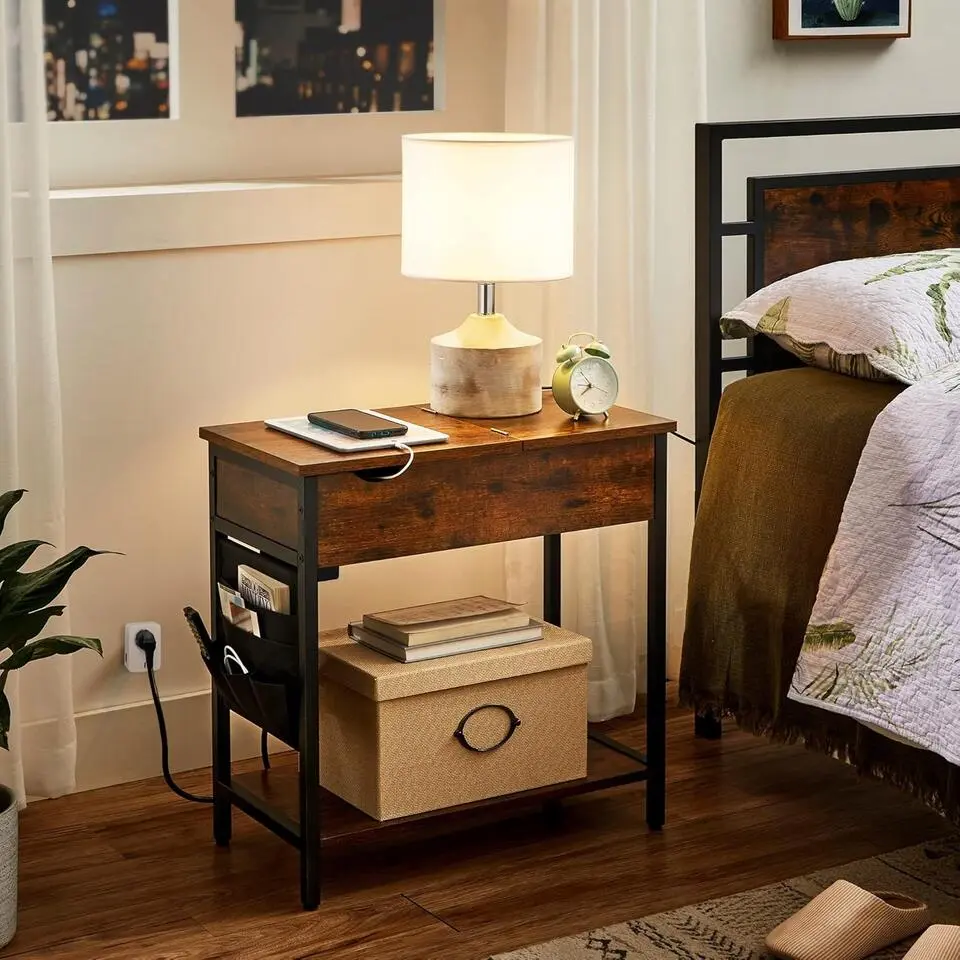 Parya Home Bijzettafel met stopcontacten