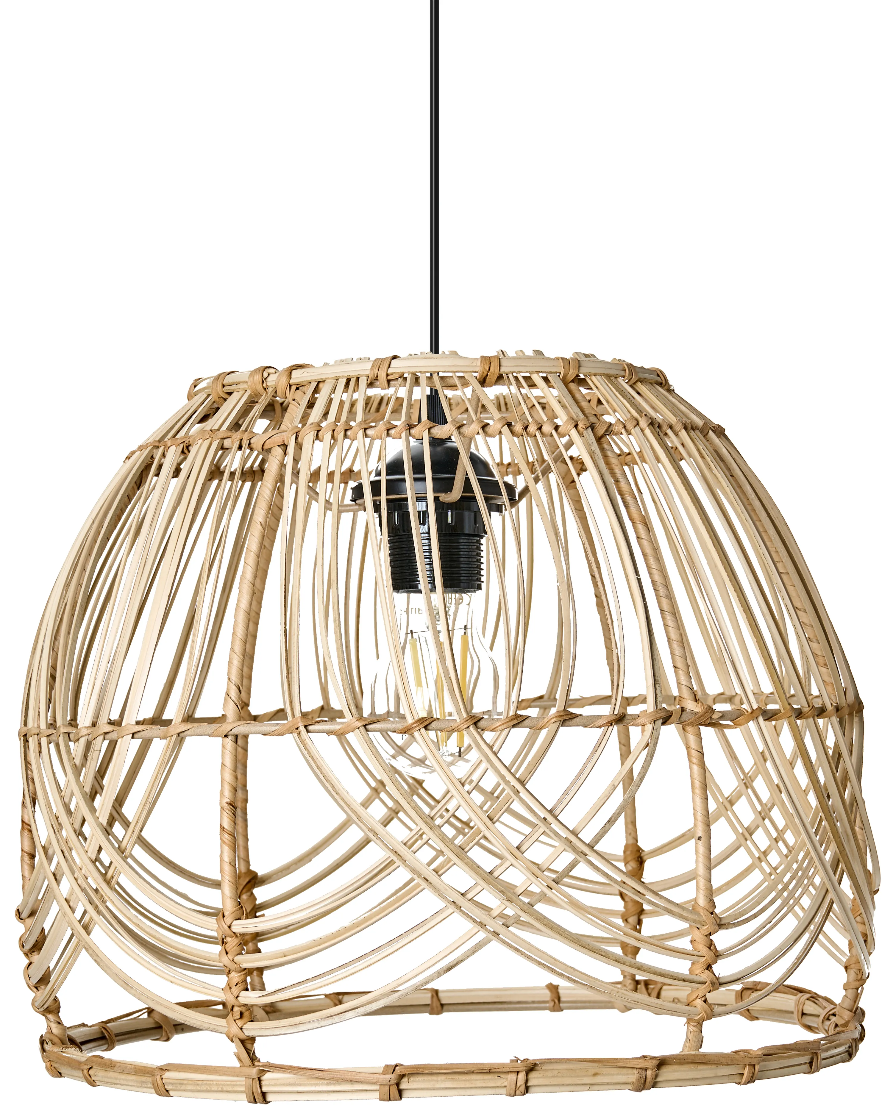 Pendant Lamp POSTRERO Rattan Natural