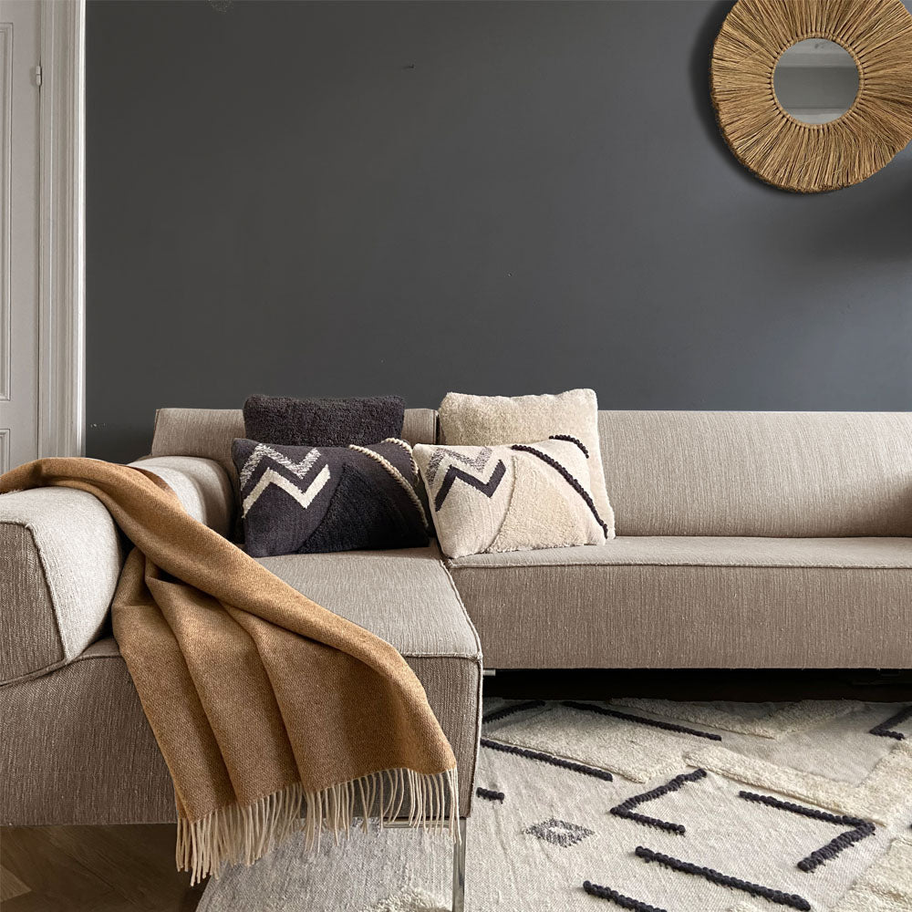 Malagoon Tufted Sierkussen - Ivory White