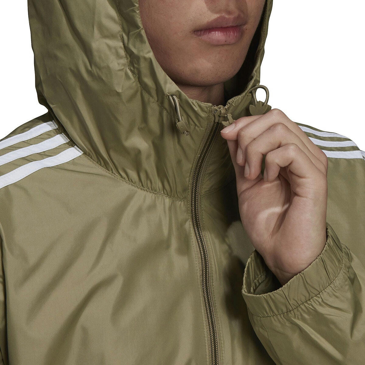 Sweat ouvert à capuche