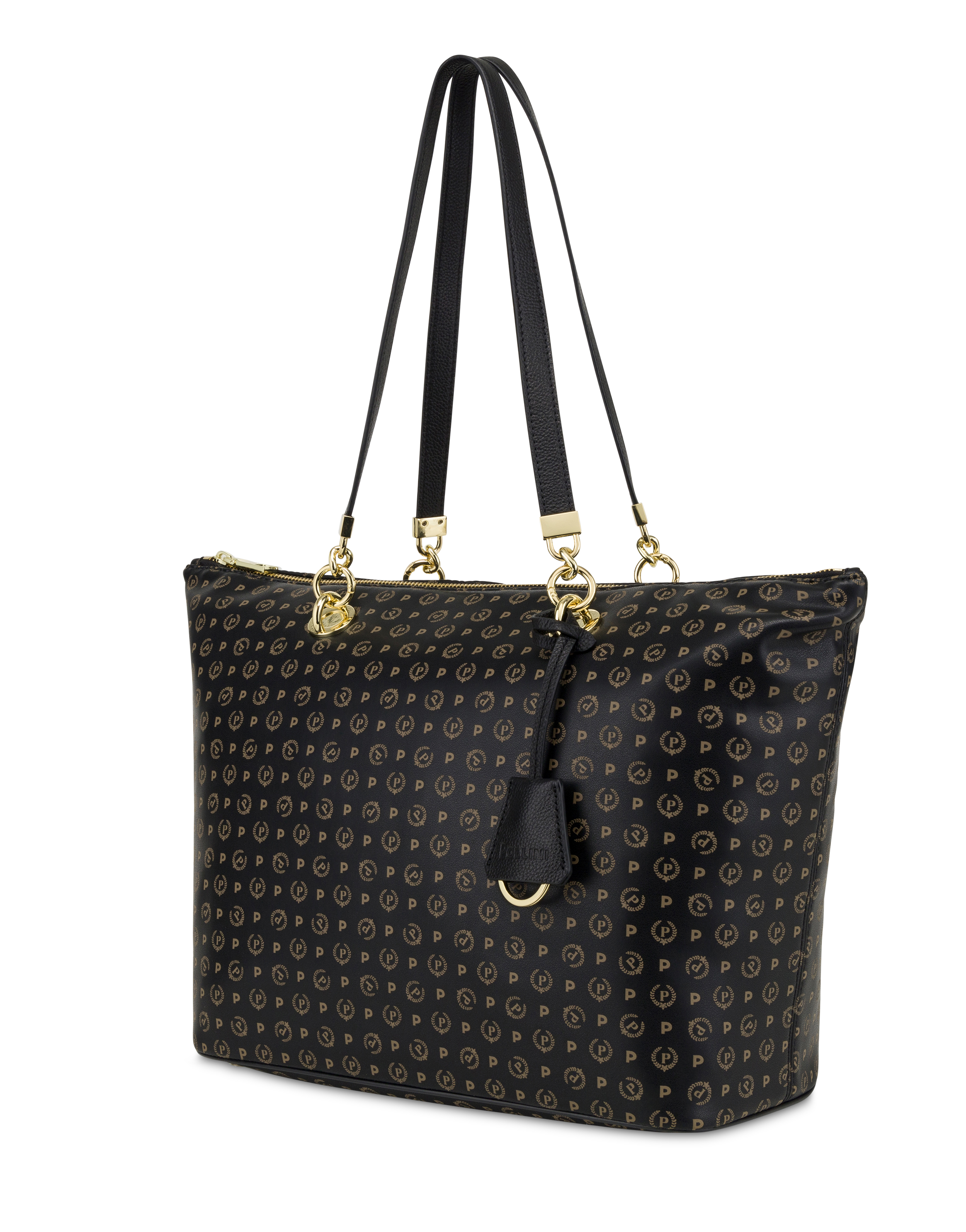 Shopping Bag Heritage Soft Touch Nero/nero