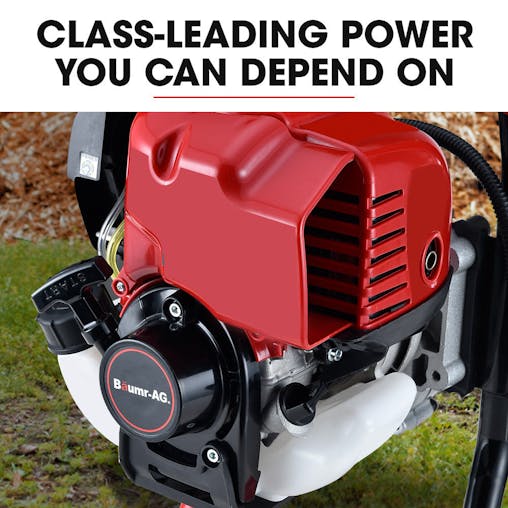 NNEMB BPX-1400 38cc 4-Stroke Petrol Post Hole Digger, 150mm Auger w/ 600mm Extension Shaft