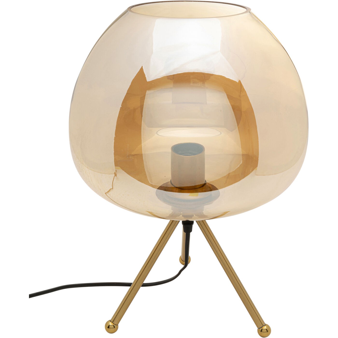 Kare Design Tafellamp Sphere - amber