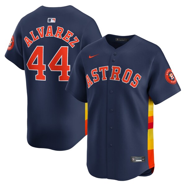 Yordan Alvarez Houston Astros Nike Alternate Limited Player Jersey – Navy