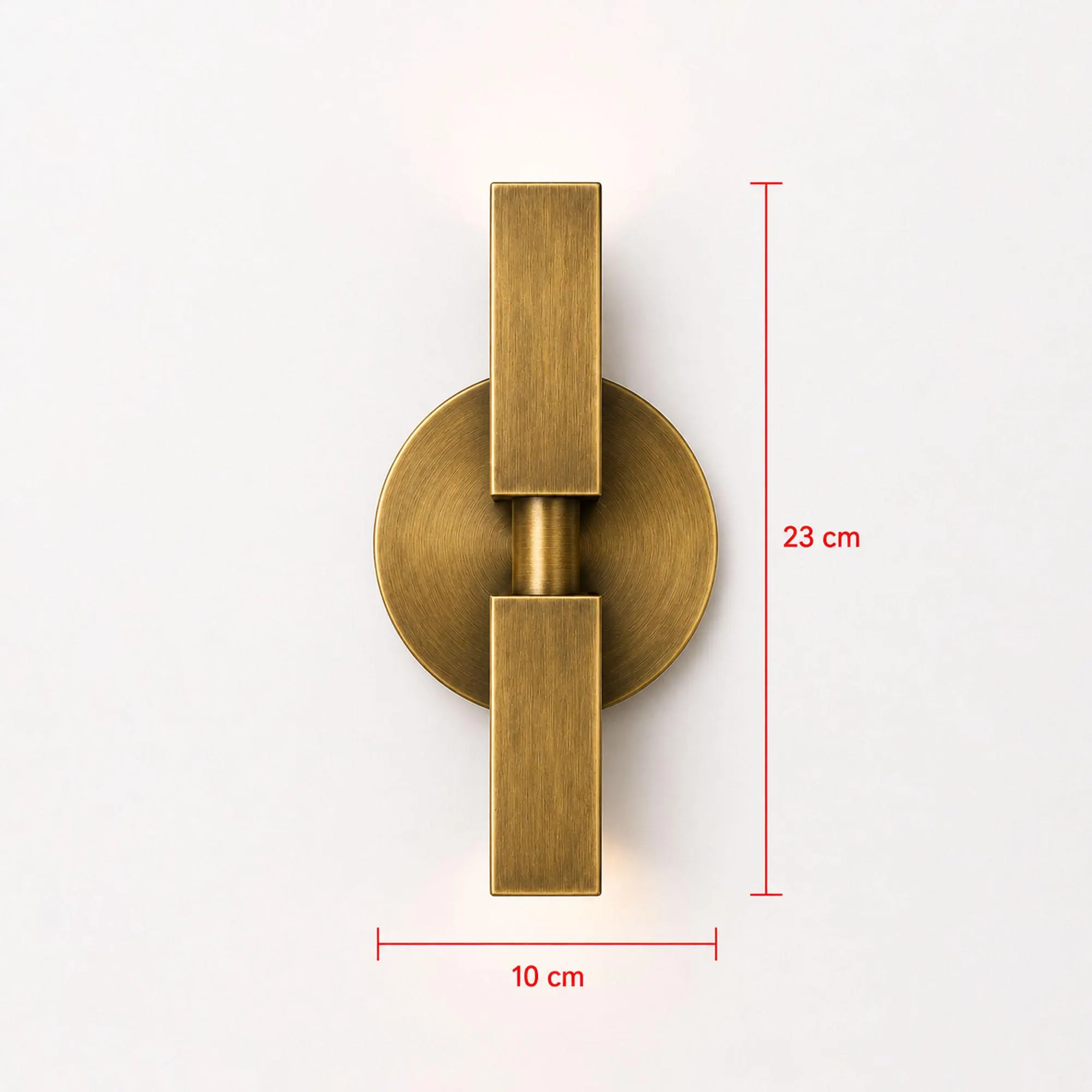 Hollow Brass Dual Head Sconce | Mid Century Bathroom Vanity Light | Antique Finish Lamp