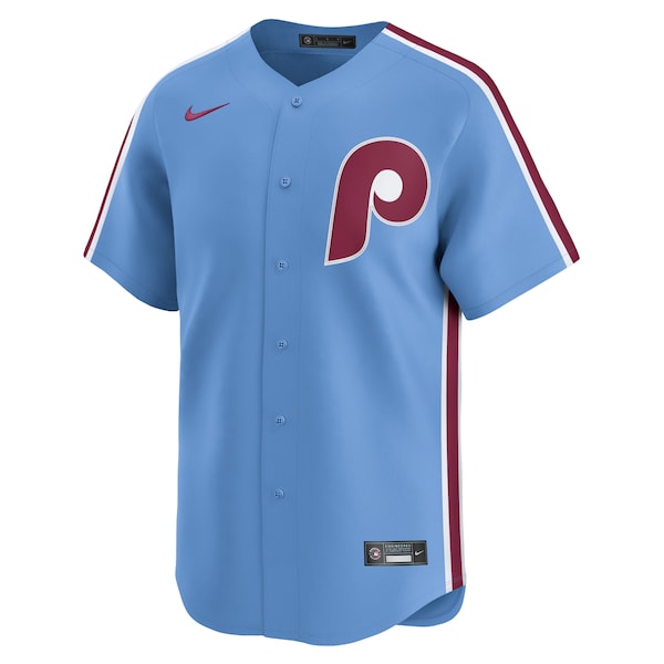 Philadelphia Phillies Nike Custom Alternate Limited Jersey – Light Blue