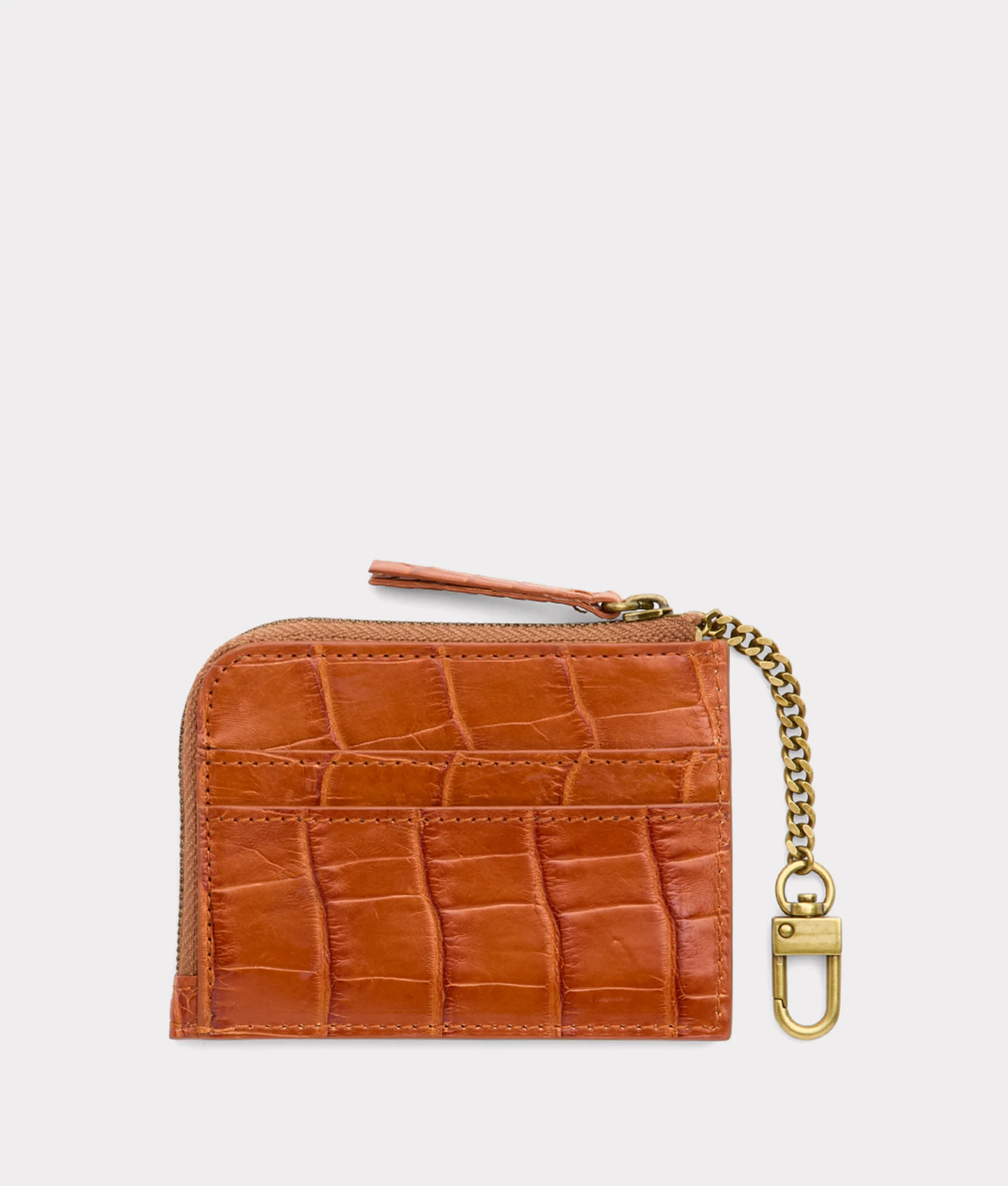 Exotic Keychain Pouch - Cognac