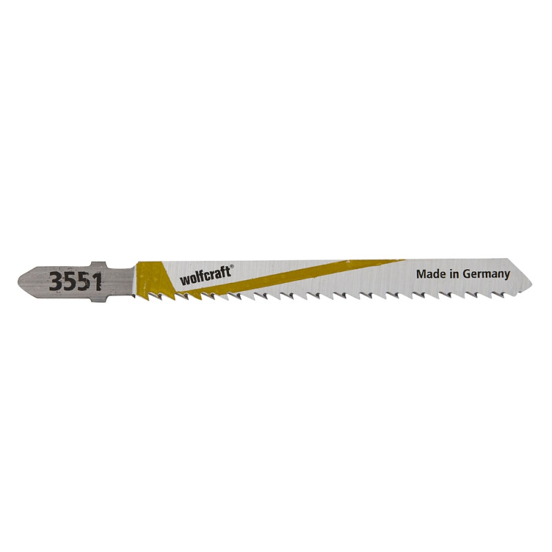 Set de lames de scie sauteuse pour des coupes fines 75 mm 2 pièces WOLFCRAFT