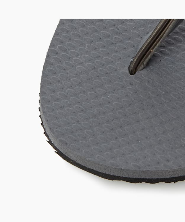 4135102 Silver - Havaianas Slim Metallic Strap Flip Flops